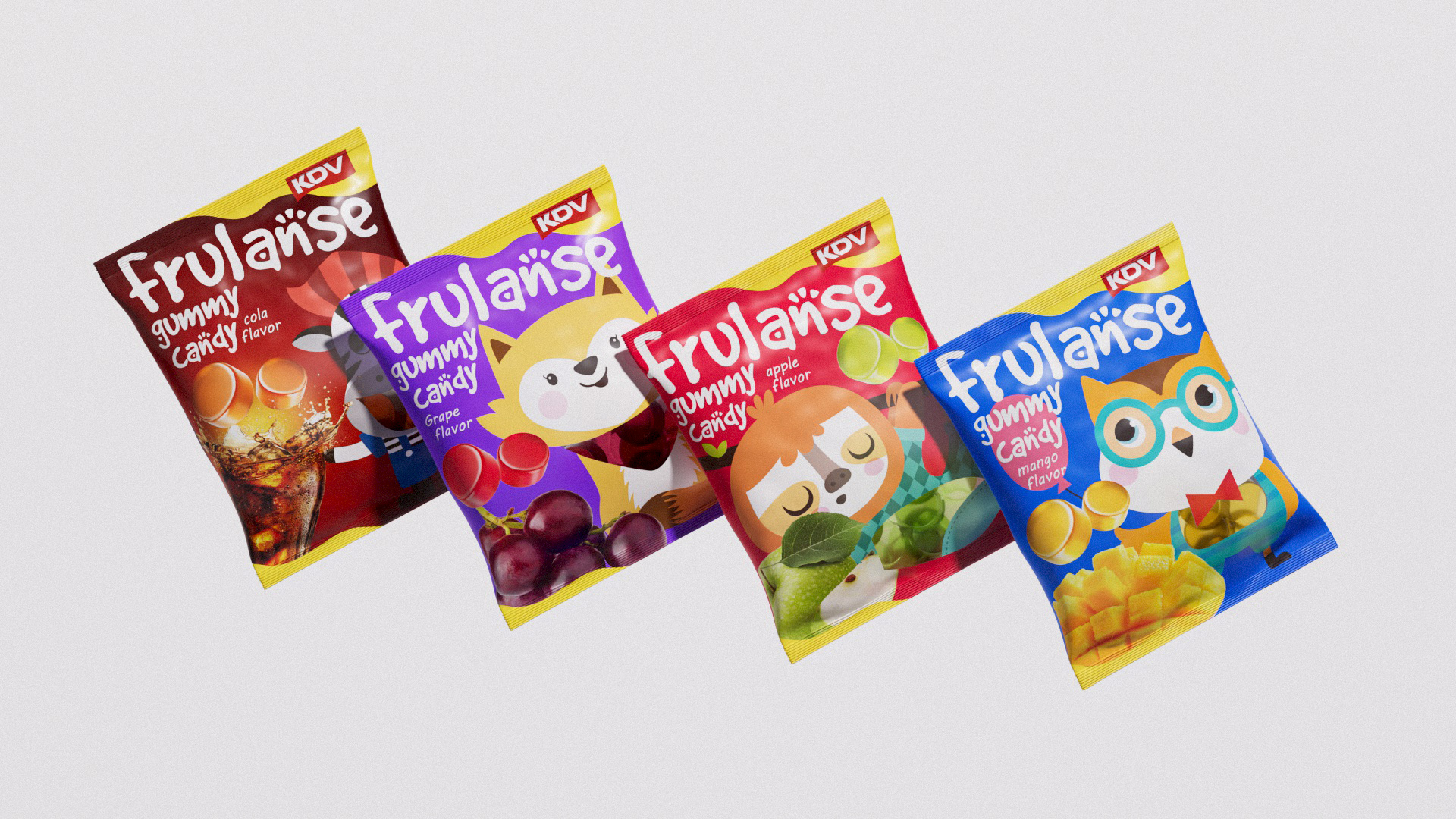 Snack packaging，Candy packaging，packing design，Graphic Artist Designer，Illustration，Render，brand，food，