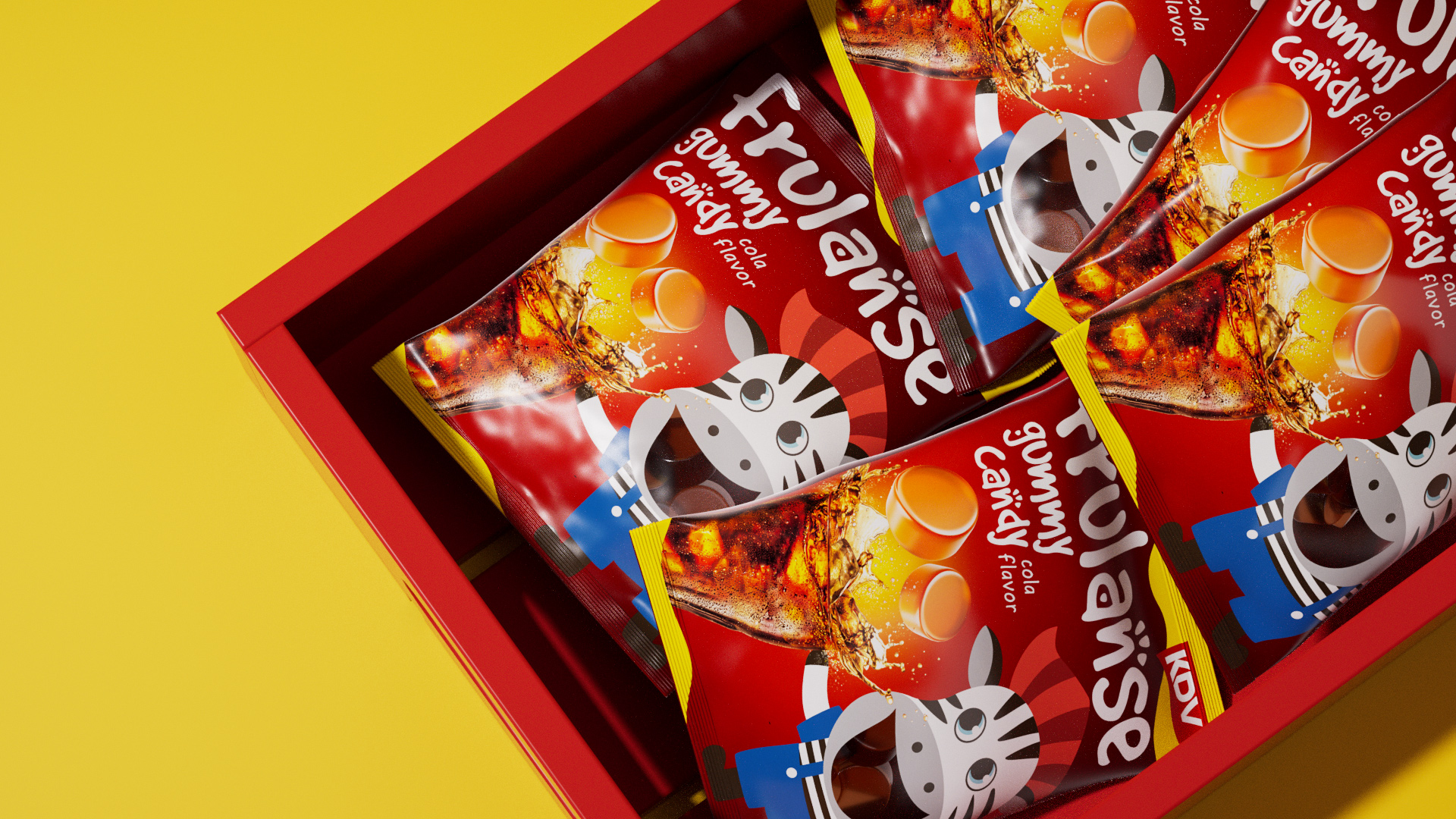 Snack packaging，Candy packaging，packing design，Graphic Artist Designer，Illustration，Render，brand，food，