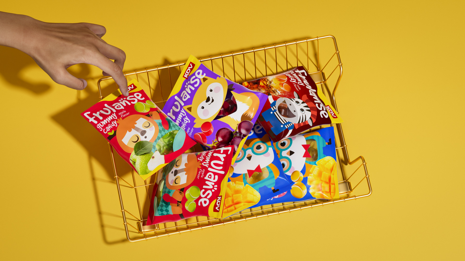 Snack packaging，Candy packaging，packing design，Graphic Artist Designer，Illustration，Render，brand，food，