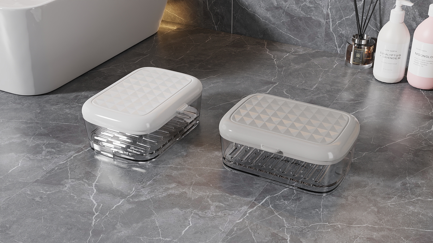 Flip，Draw，multi-function，Draining，soap box，Soap box，