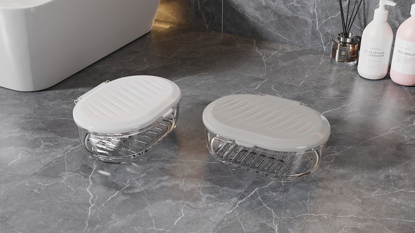 Flip，Draw，multi-function，Draining，soap box，Soap box，