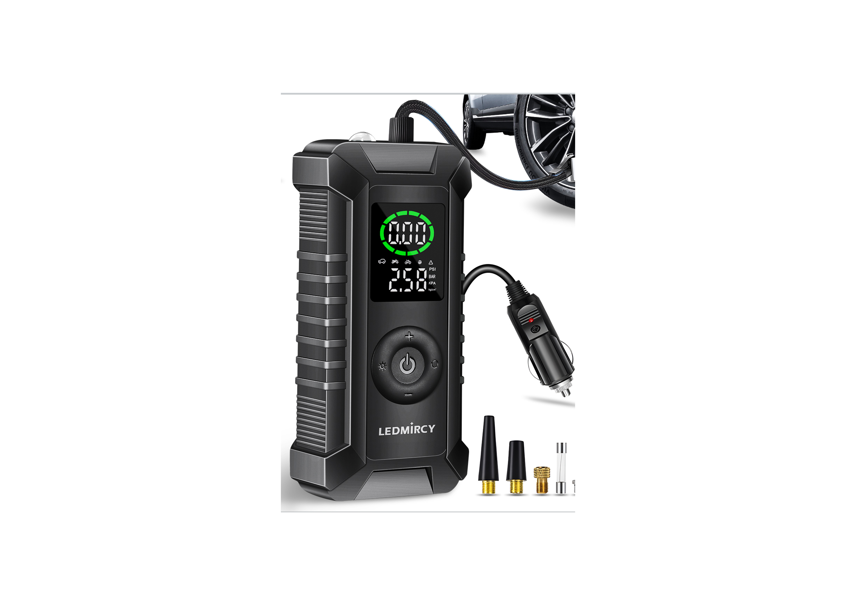 Vehicle mounted inflation pump，meet an emergency，product design，industrial design，Simplicity，