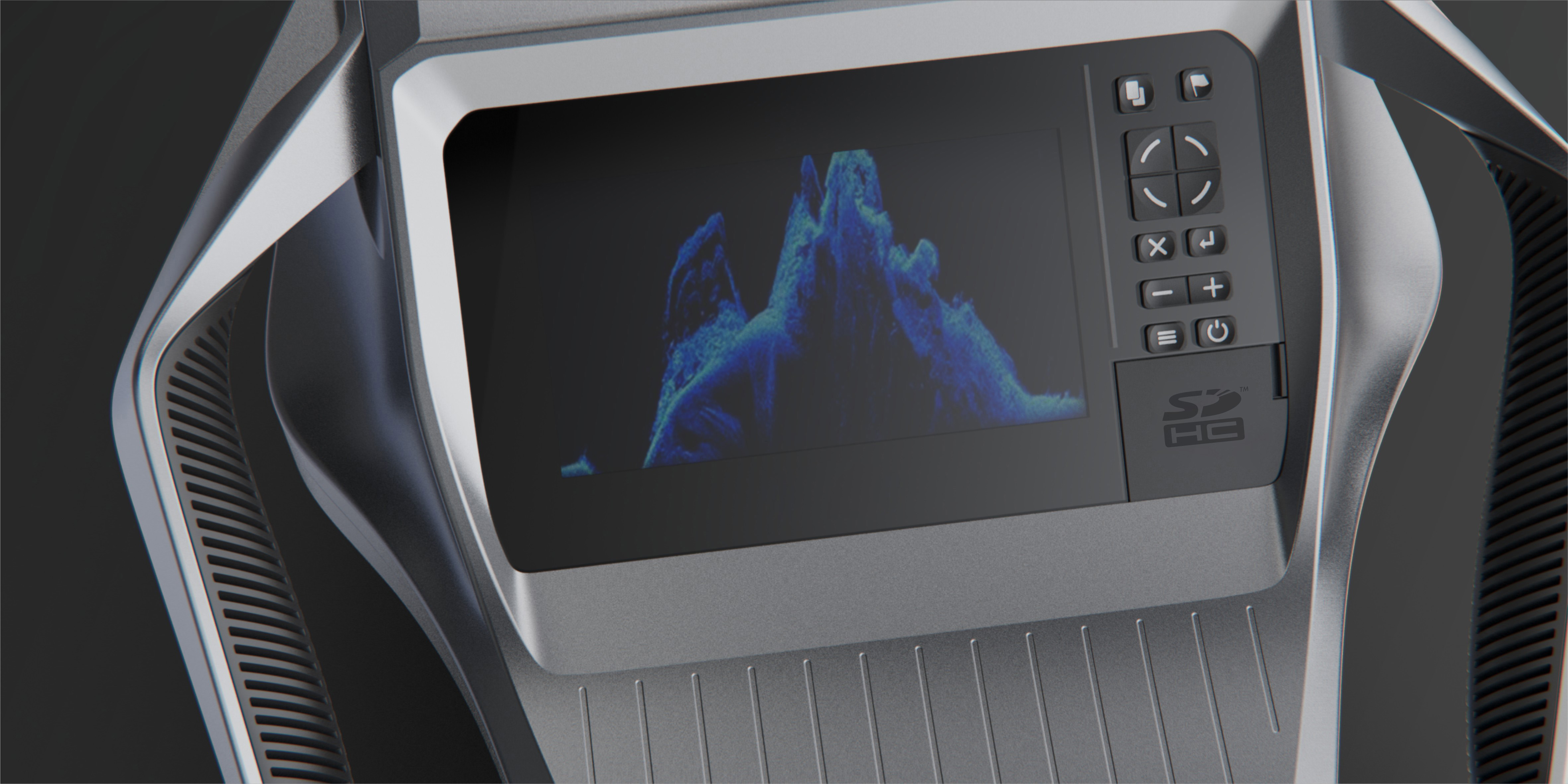 sonar, underwater, handheld, professional equipment，