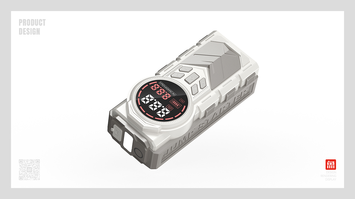 portable automobile pump，Automobile Tools，product design，Mecha wind，small home appliances，Tool design，Automobile pump，industrial design，