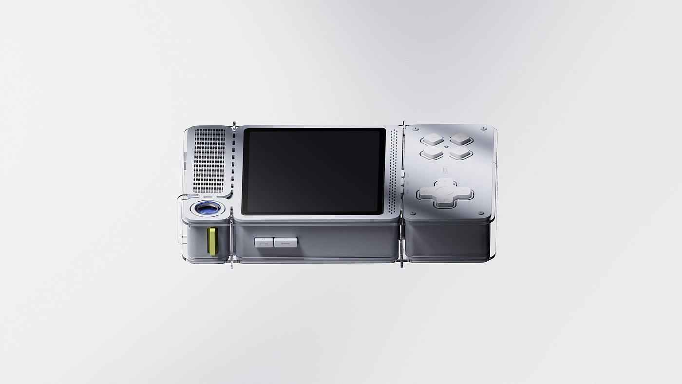 zero sense curve，product design，Game console design，