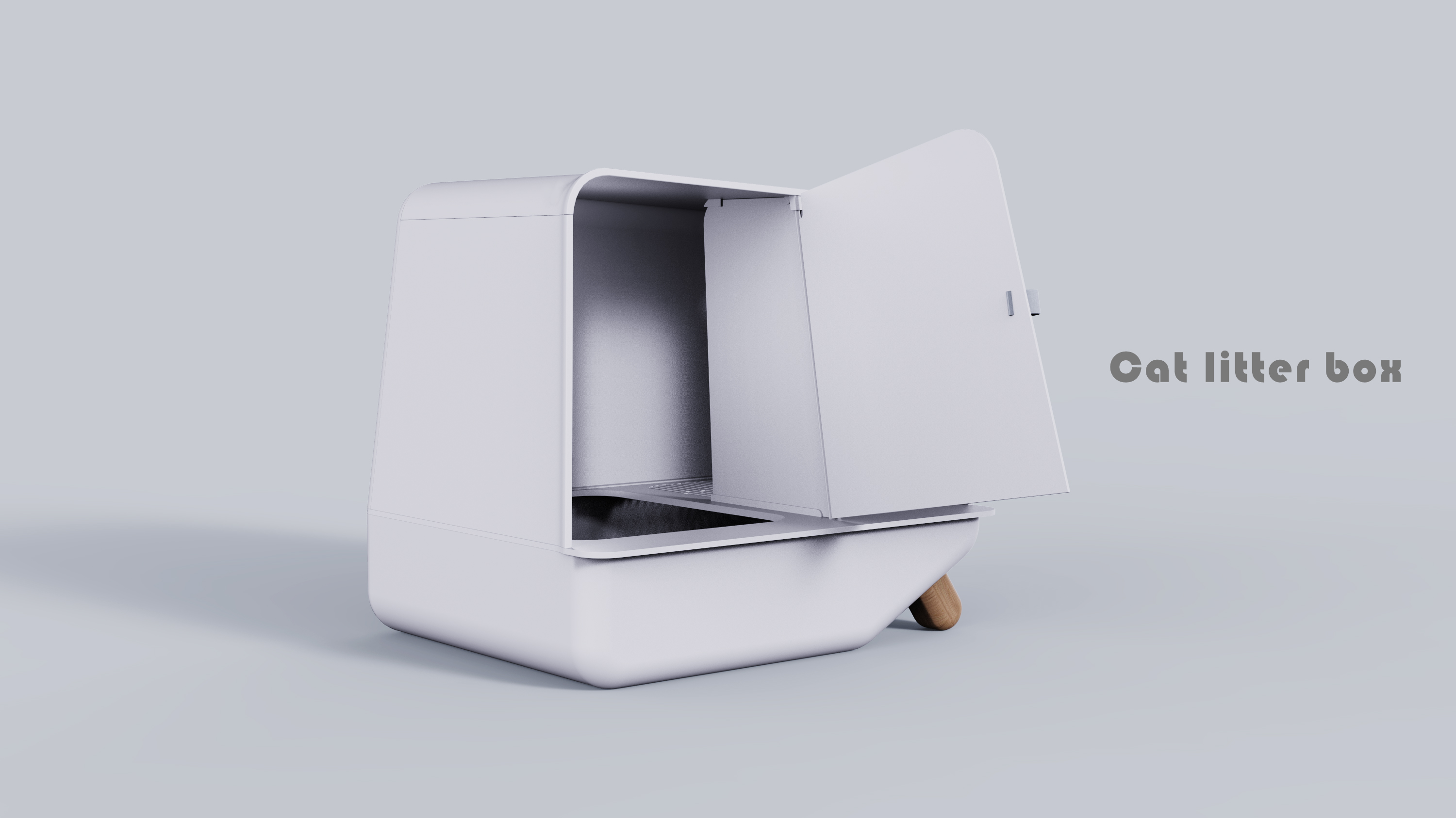 # cat litter box# cat toilet# pet supplies design# pet products，