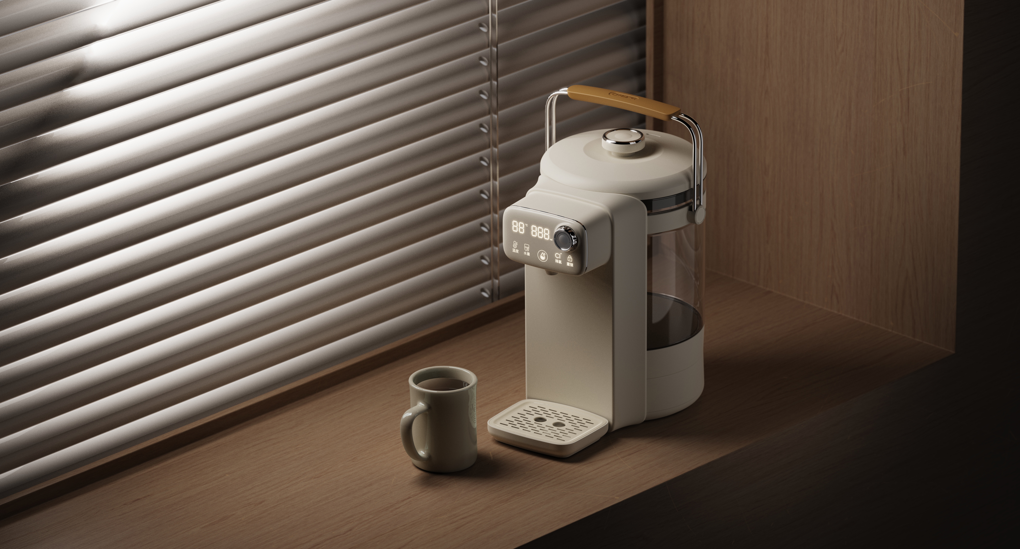 Retro，Minimalist，texture，Mother and baby，