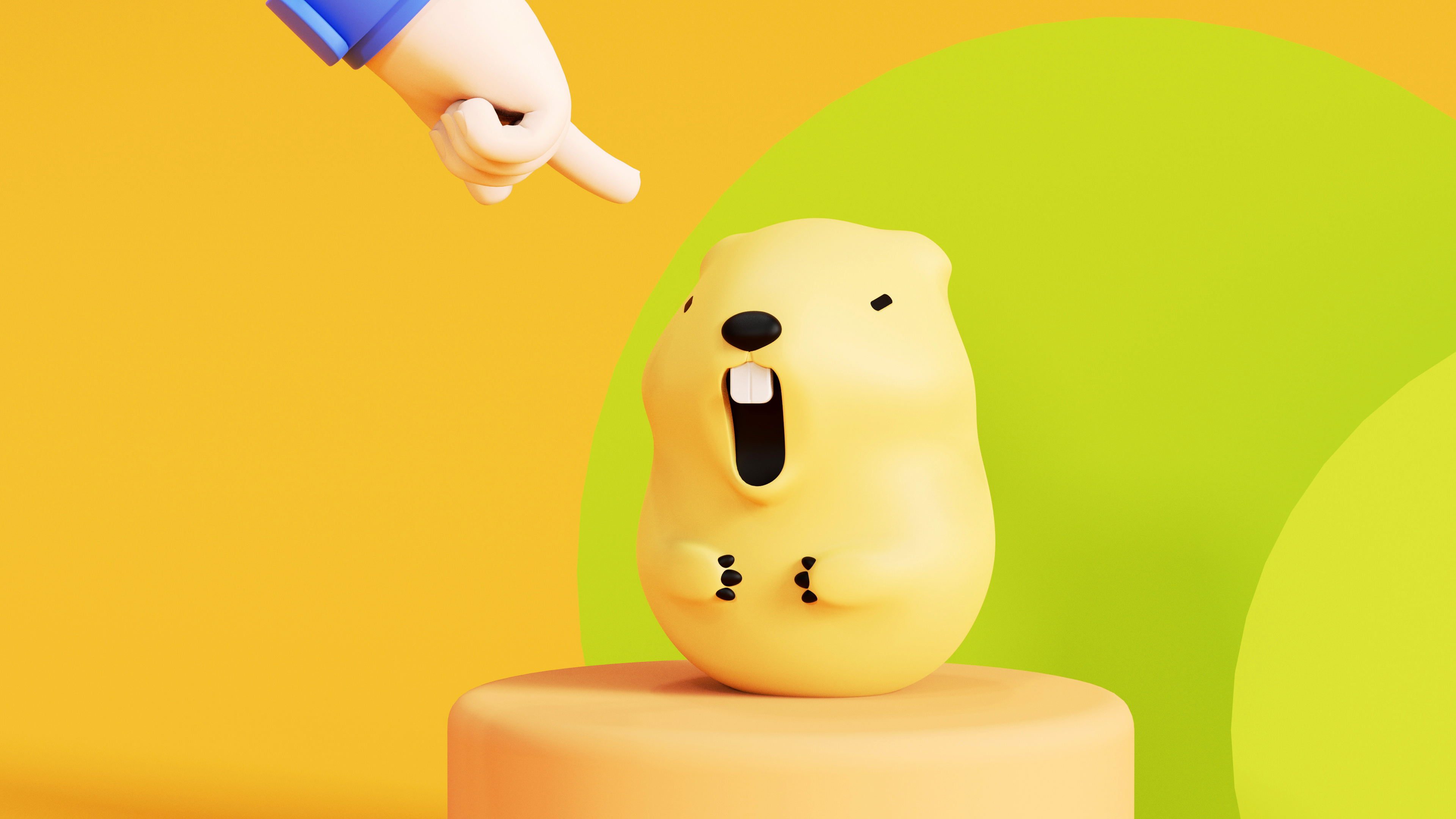 Clap lamp，Cute fun，Marmot，Christmas Shell Design，Appearance design，product design，Product planning，Cultural and creative products，