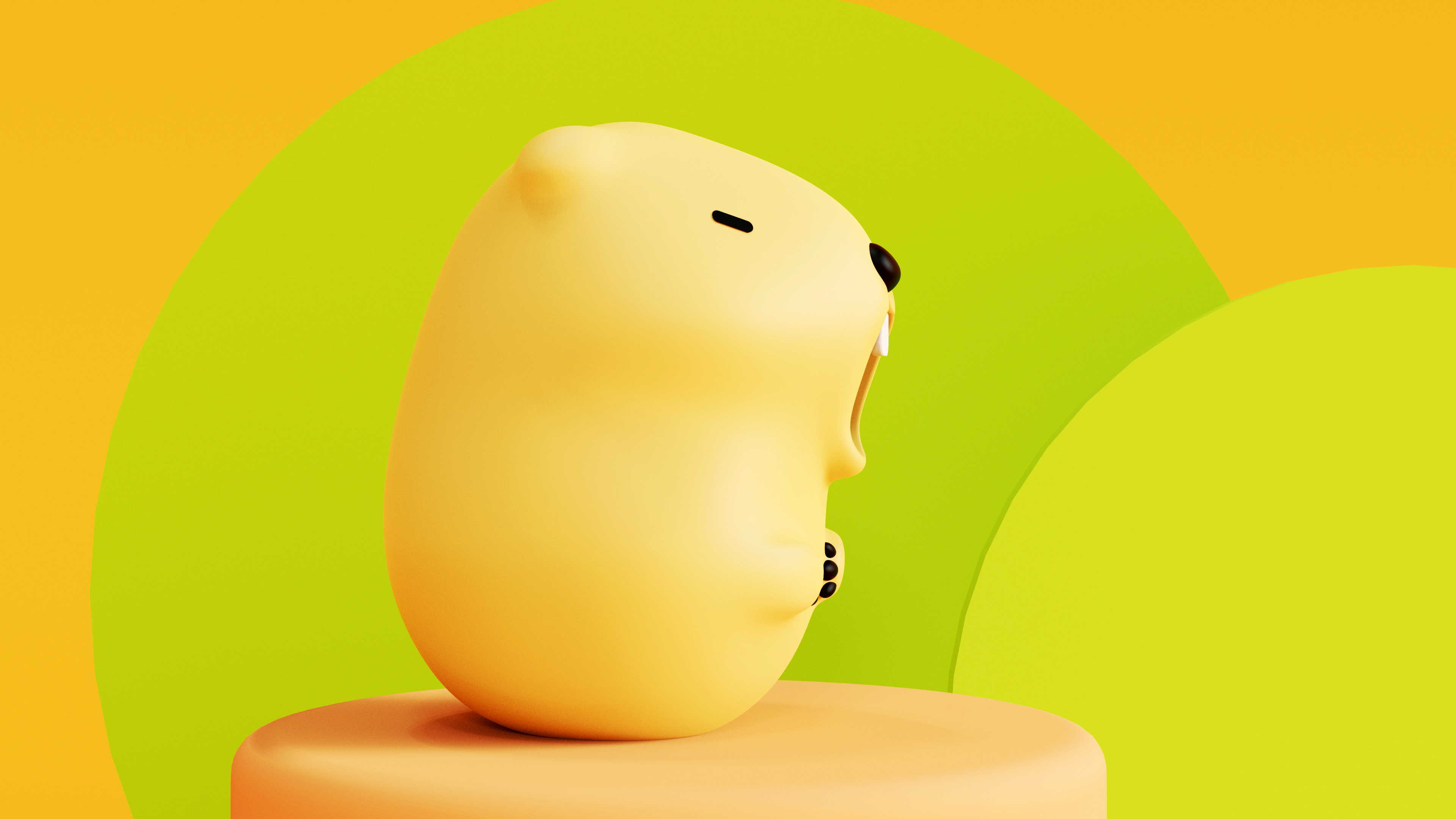 Clap lamp，Cute fun，Marmot，Christmas Shell Design，Appearance design，product design，Product planning，Cultural and creative products，