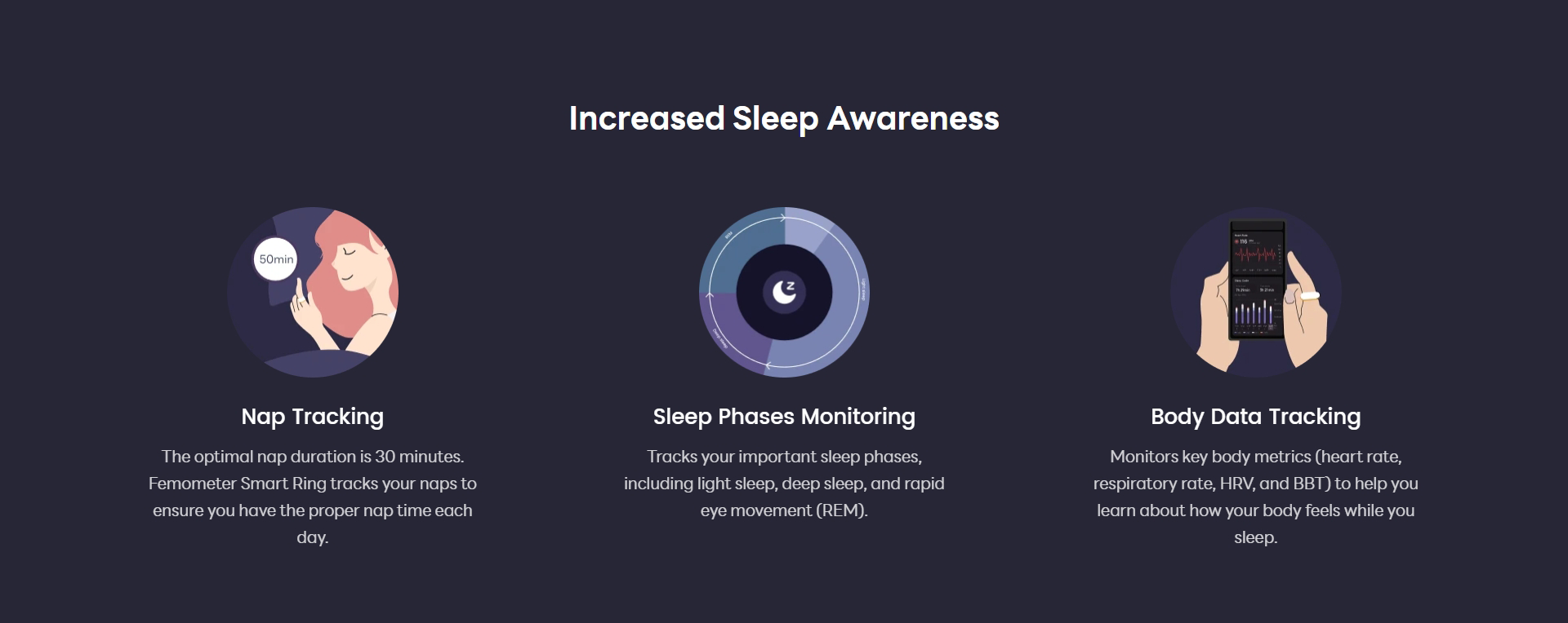 temperature measurement for pregnancy，Smarty Ring ，Sleep quality monitoring，