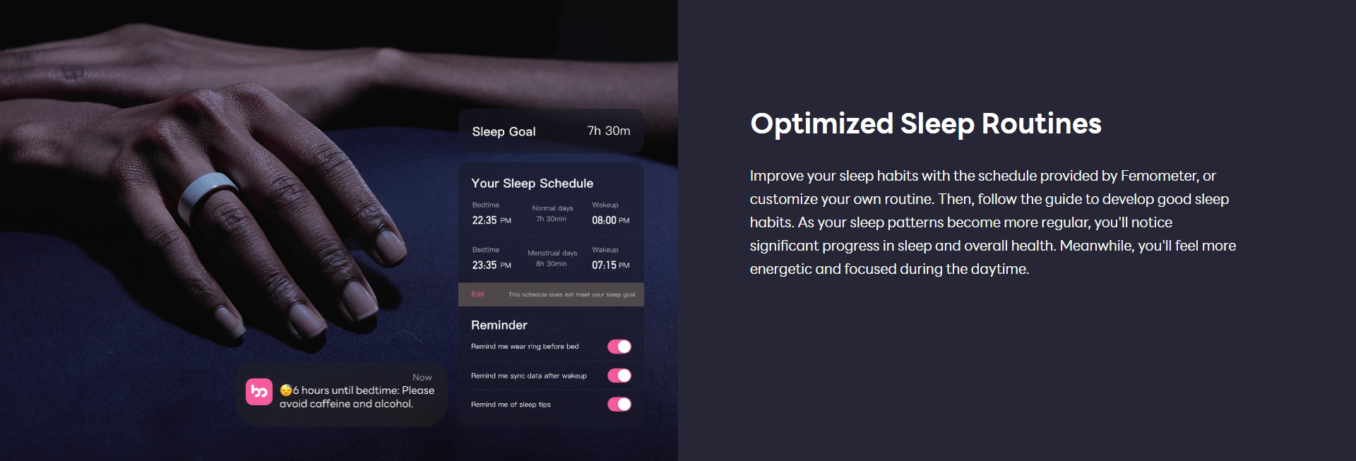 temperature measurement for pregnancy，Smarty Ring ，Sleep quality monitoring，