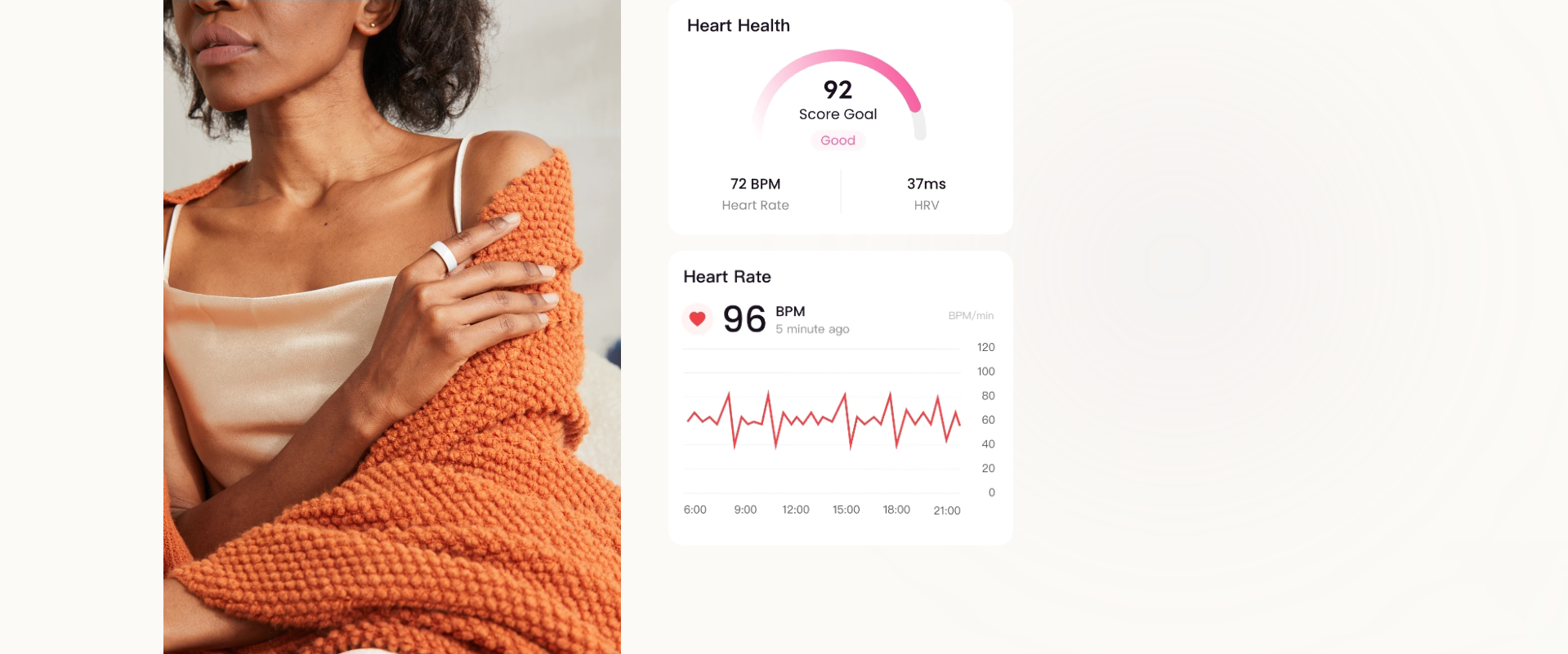 temperature measurement for pregnancy，Smarty Ring ，Sleep quality monitoring，