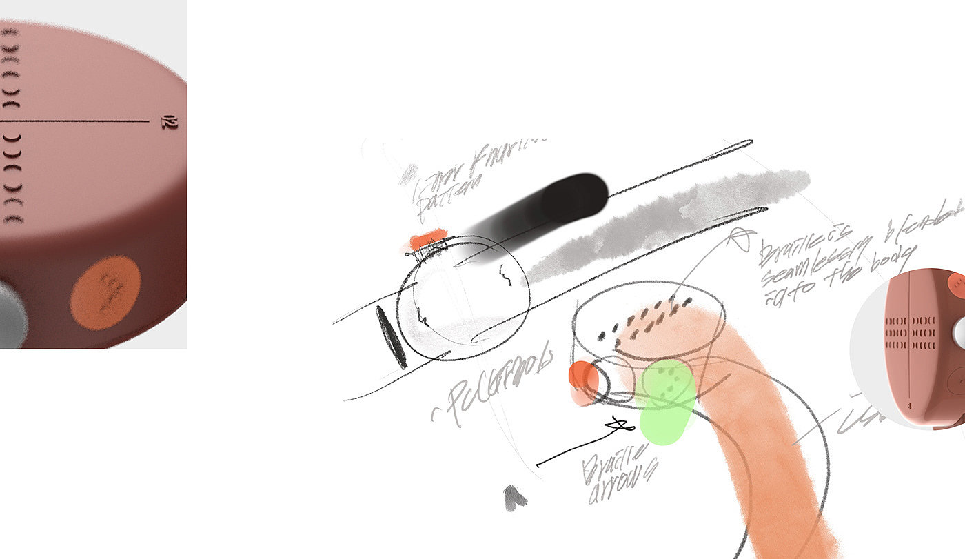 Dot Watch 2，originality，conceptual design，Wrist watch，
