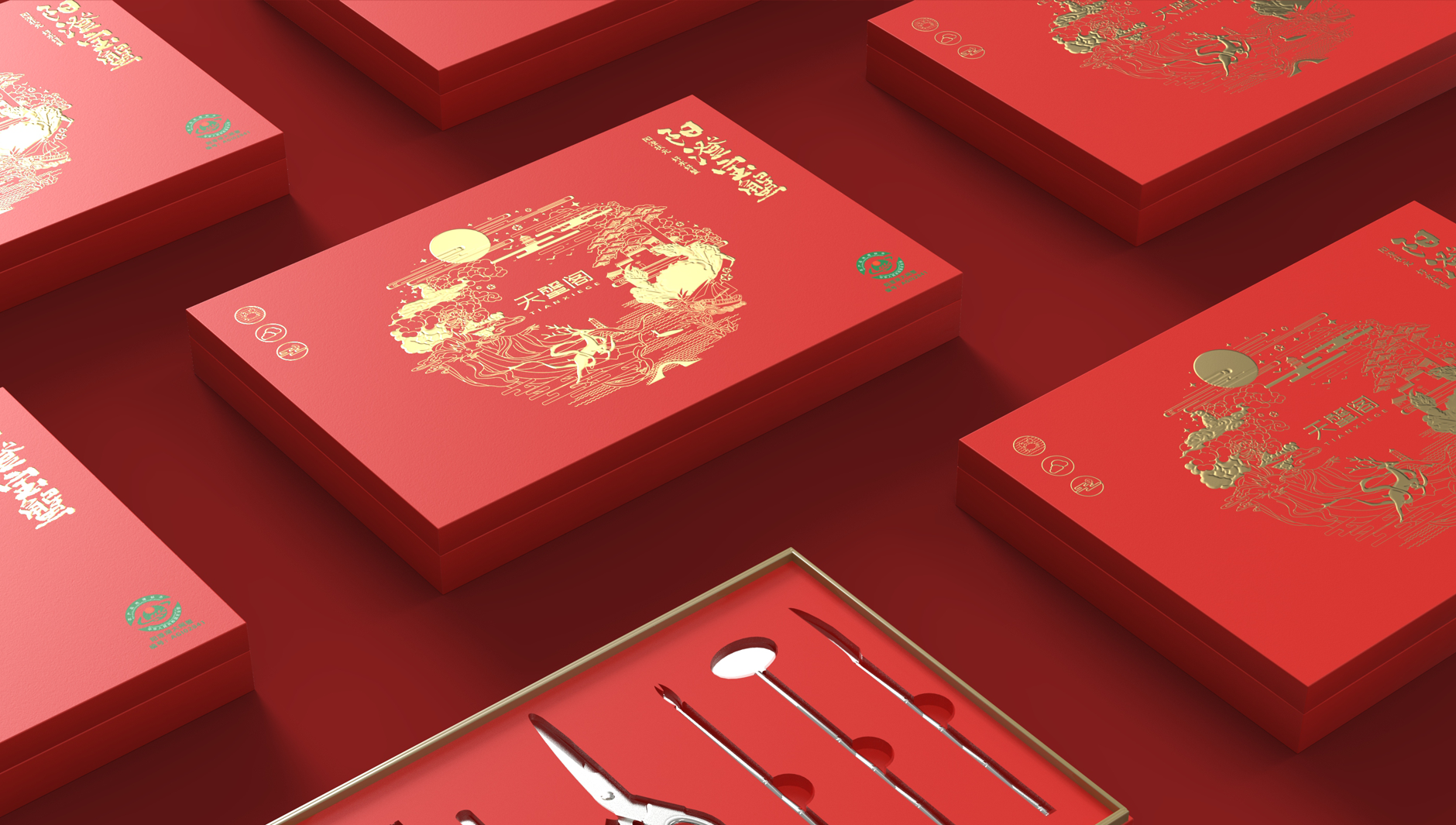 hairy crab packaging，Hairy Crab Packaging Gift Box，High-end packaging for hairy crabs，