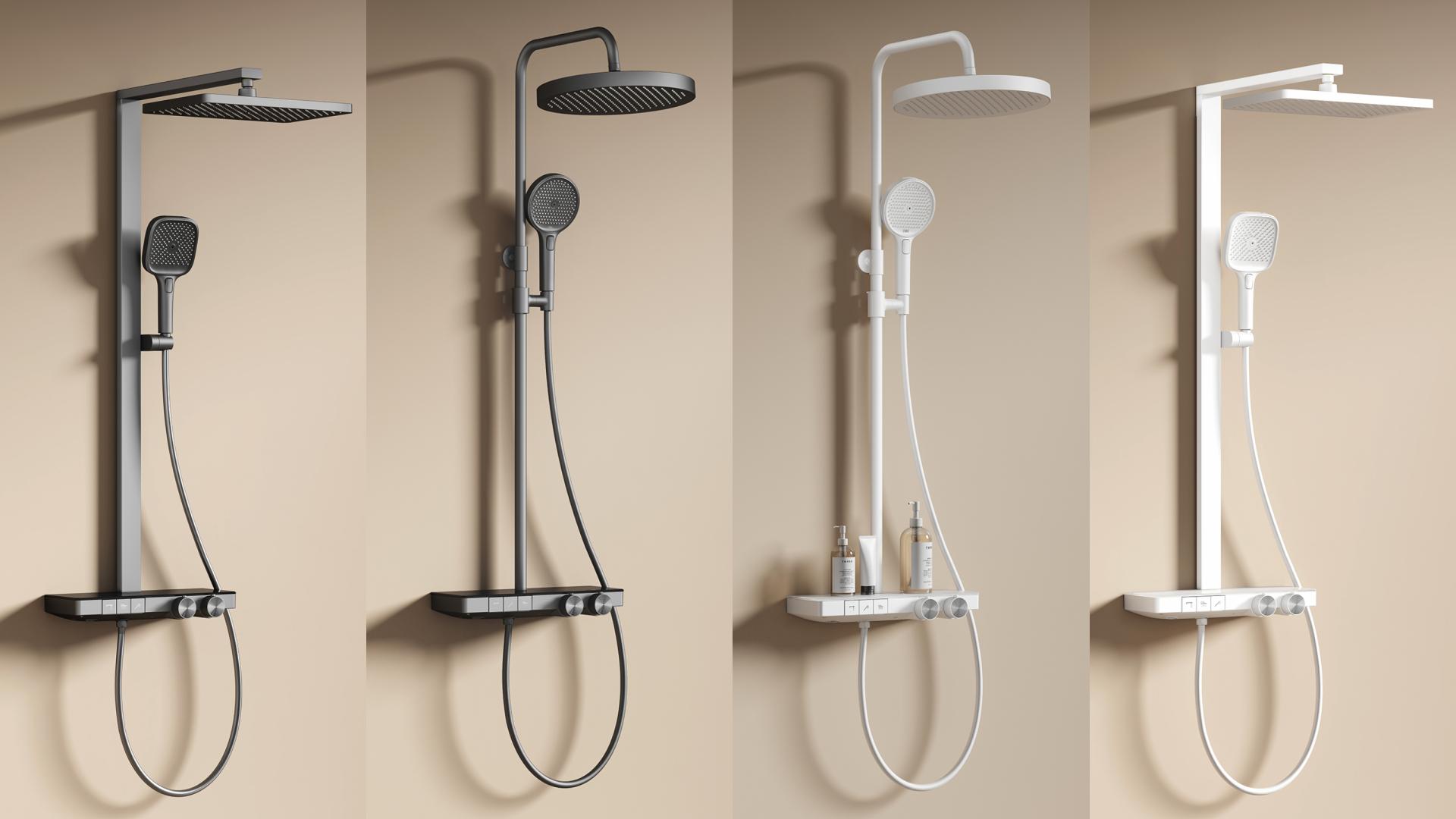 Shower，Water saving shower system，Sleekflow，