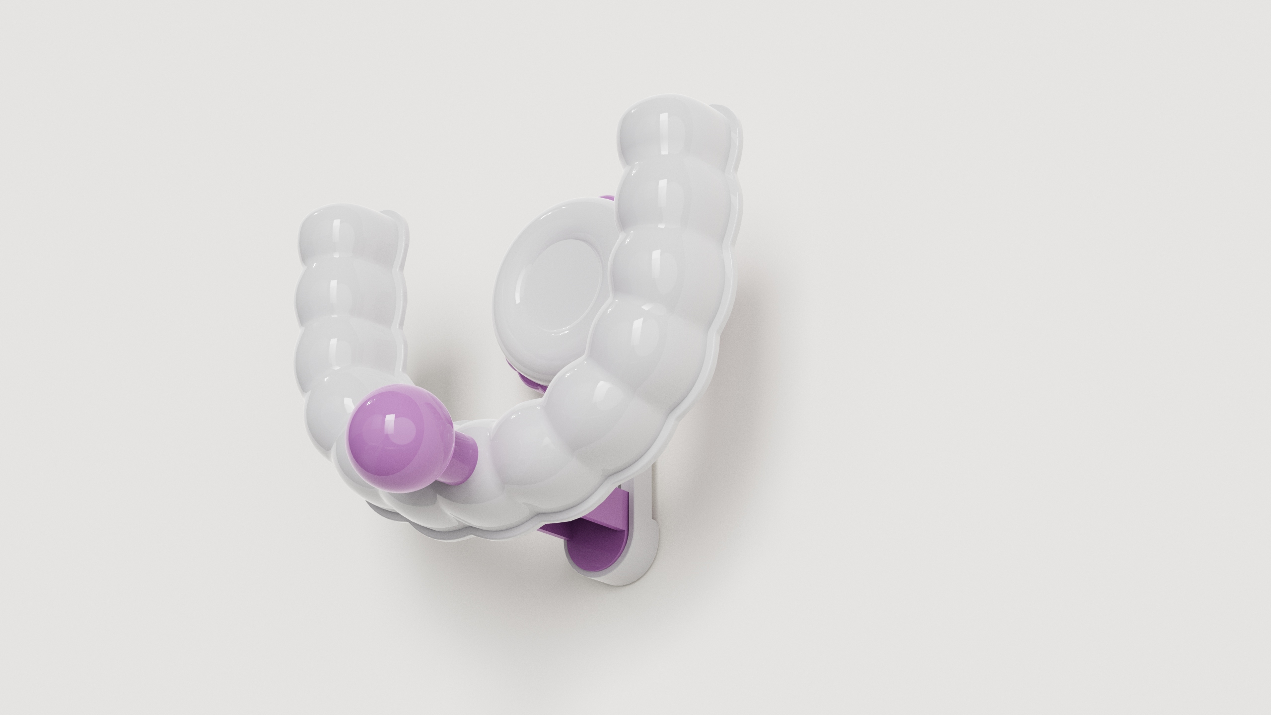 Wall-mounted slipper rack, hair cord storage，