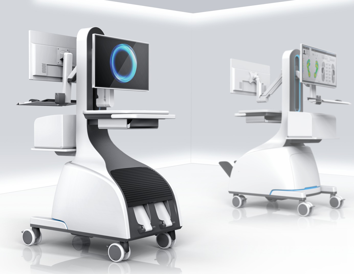 Industrial Design of Medical Products，Medical trolley，Medical cart，medical apparatus and instruments，ant elephant design，