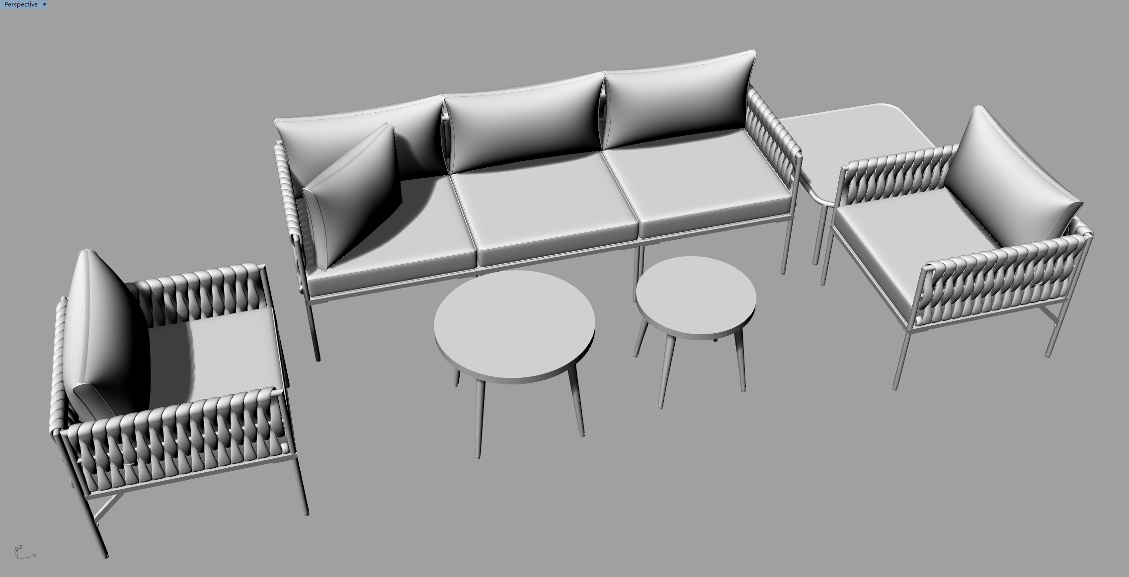 rhinoceros，Sofa modeling，UG，Household products，