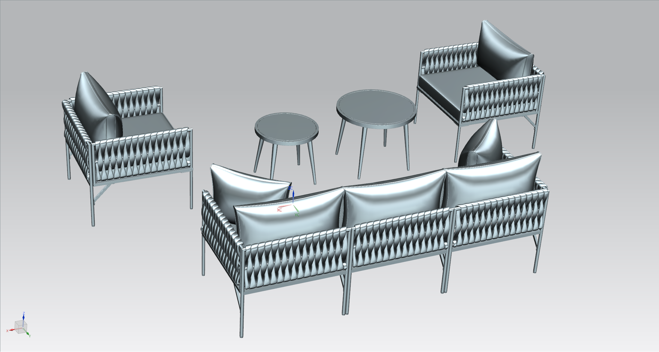 rhinoceros，Sofa modeling，UG，Household products，