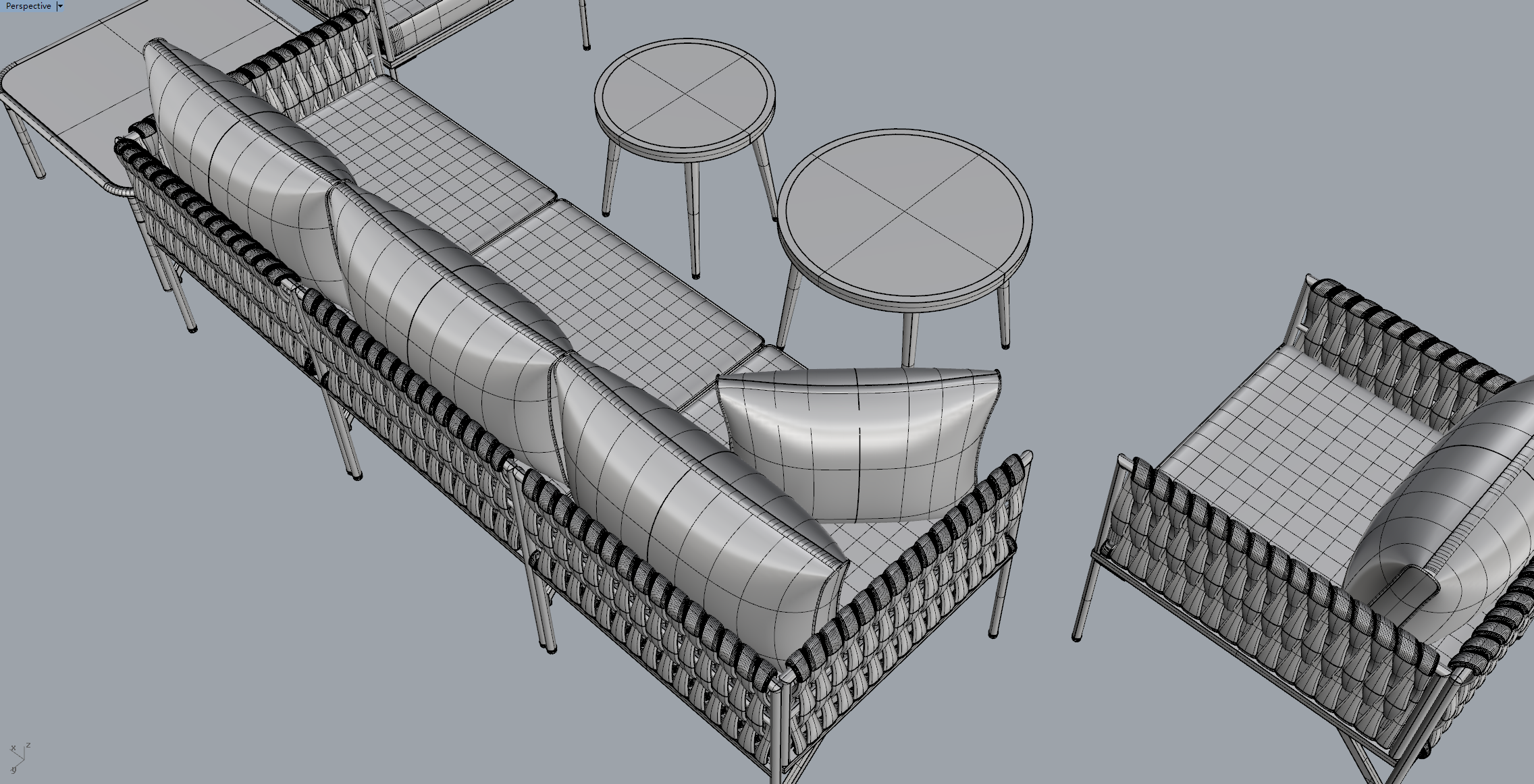 rhinoceros，Sofa modeling，UG，Household products，