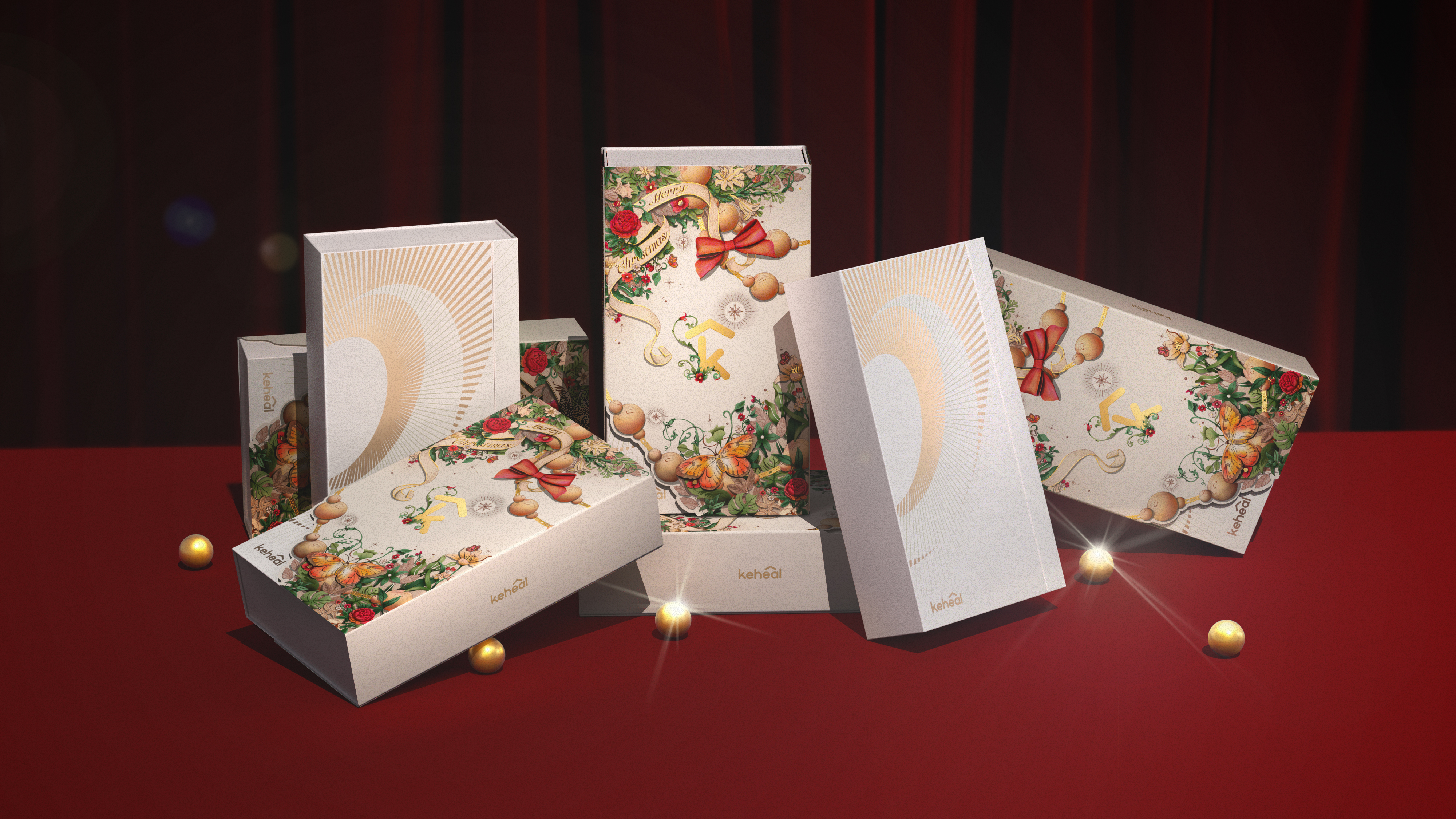 packing design，Gift box packaging，