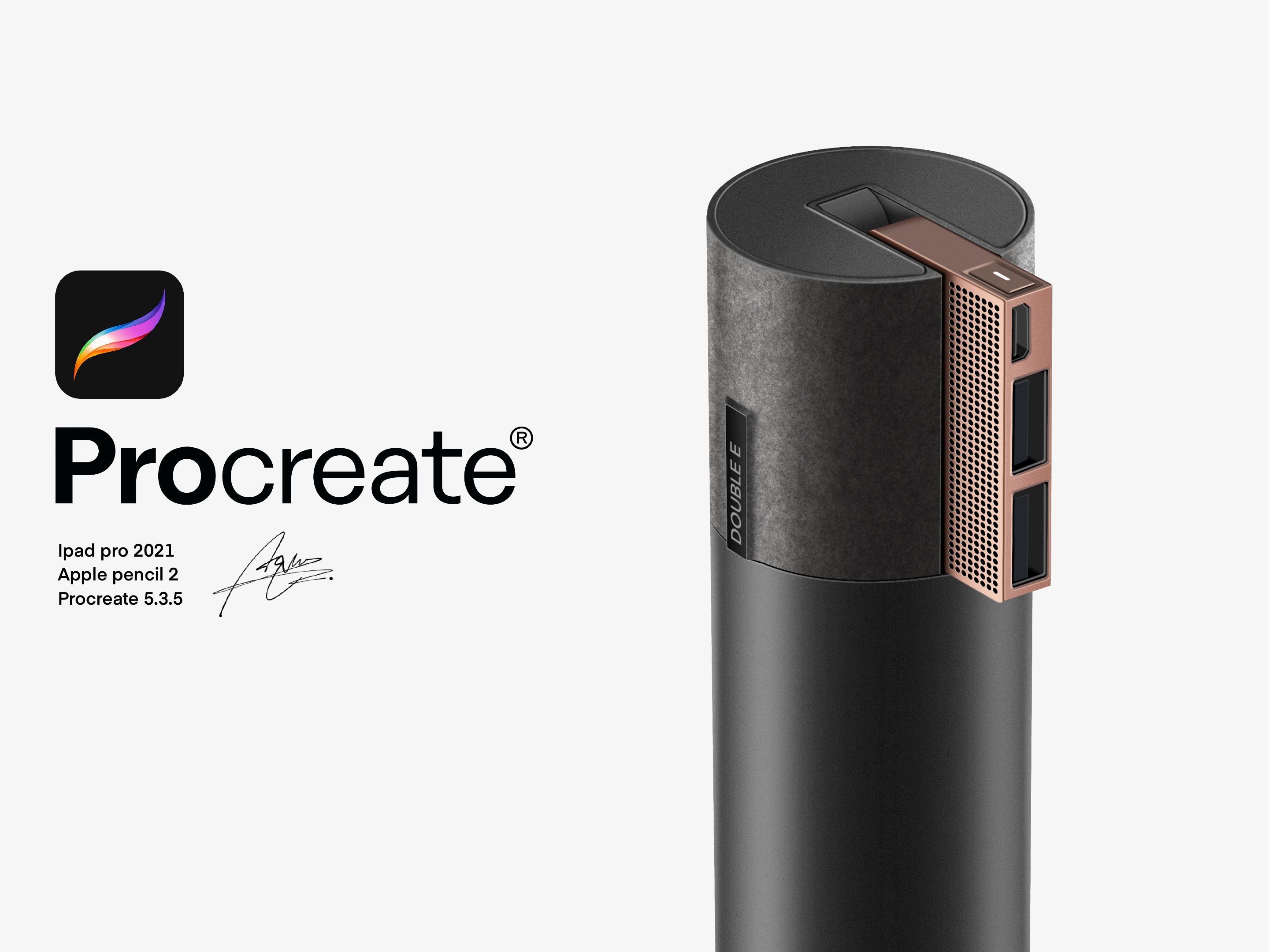 Procreate，product，Ubee ，