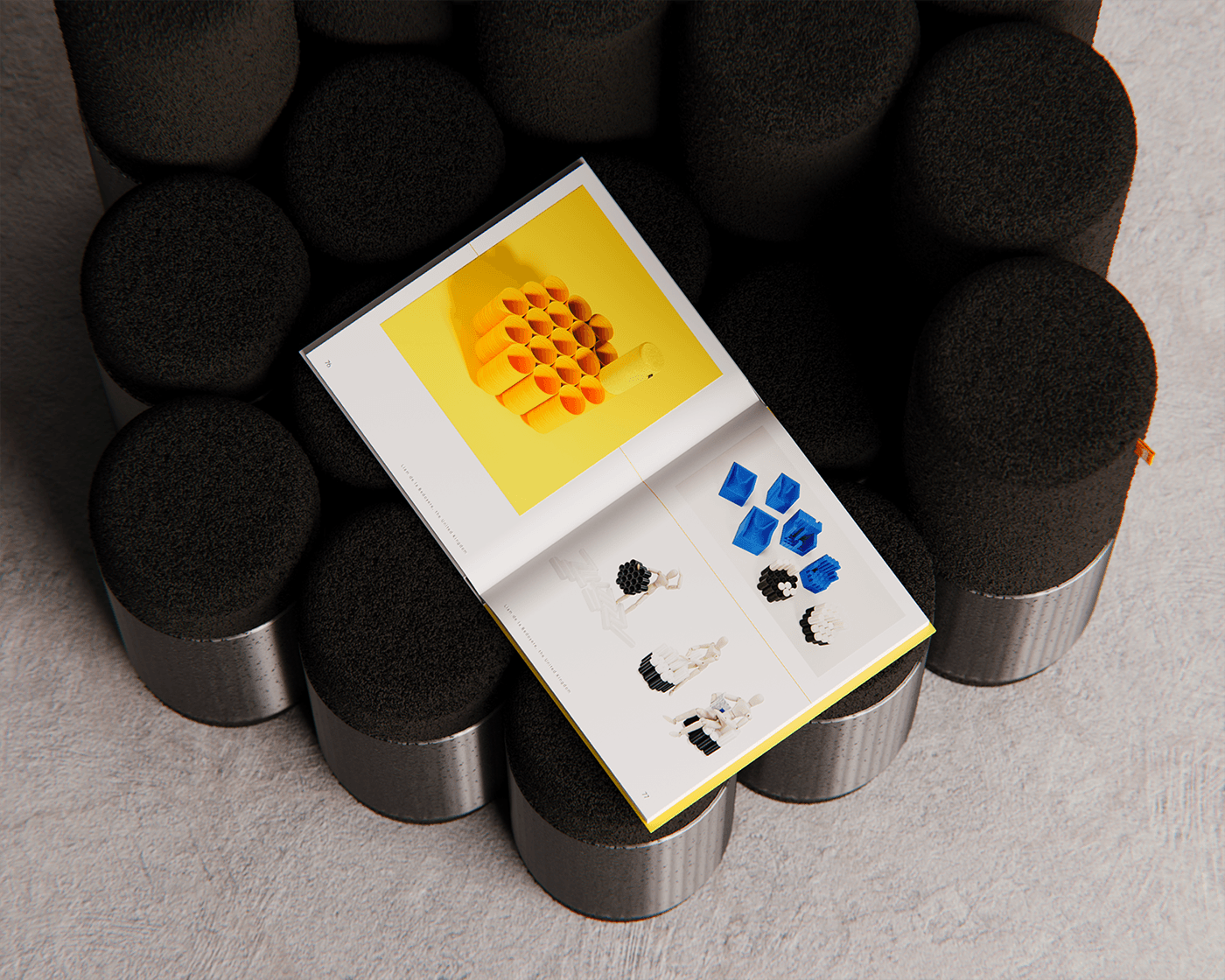 Buildner，Ergonomics，wool，chair，modularization，