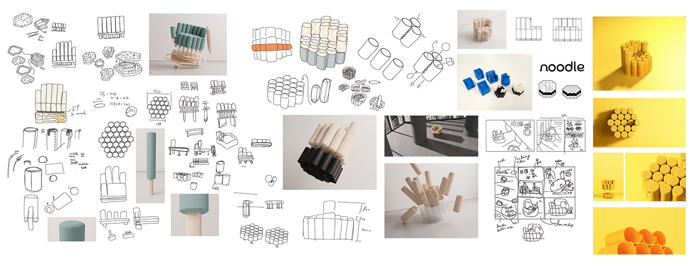 Buildner，Ergonomics，wool，chair，modularization，