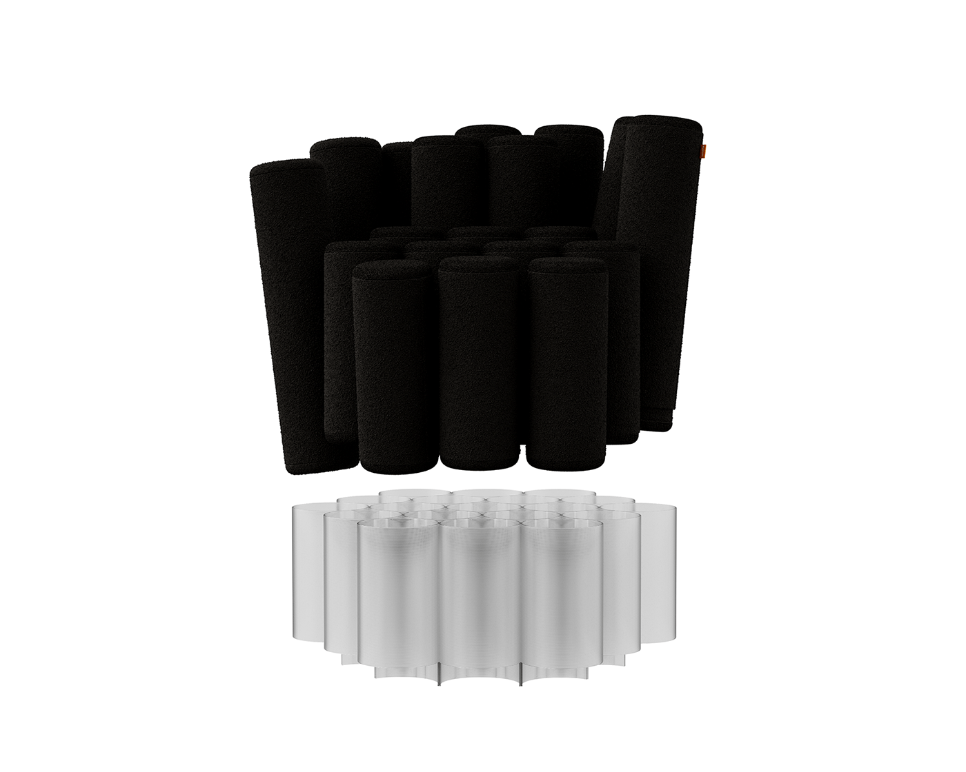 Buildner，Ergonomics，wool，chair，modularization，