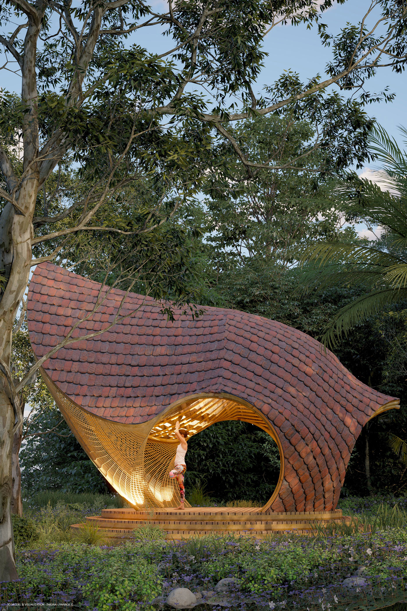 yoga，relax，Rest place，Pod，