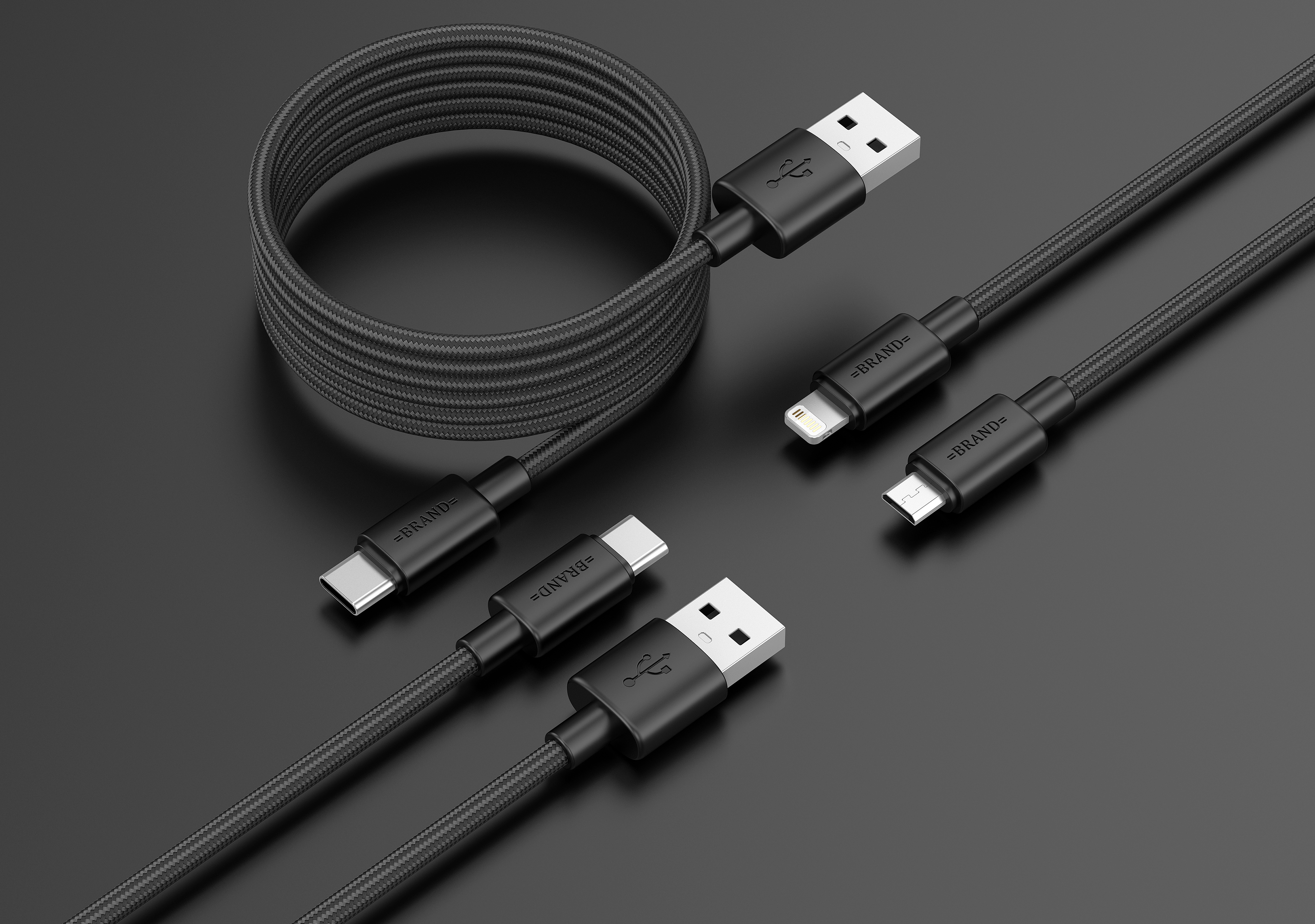 Super fast charge data line，type-c，product design，industrial design，Mobile phone peripheral 3C，