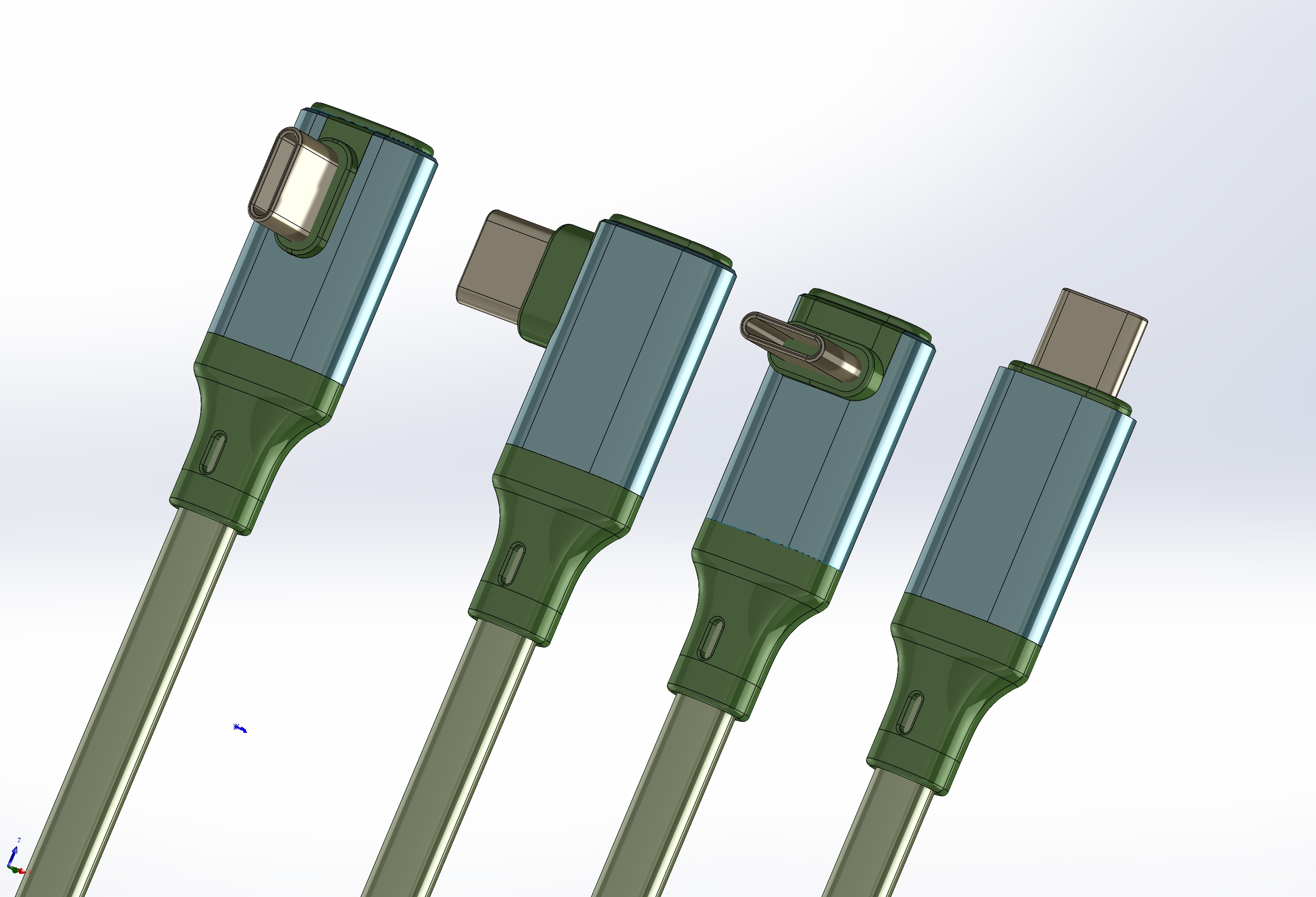 Type-C super fast charge，PD data line，product design，industrial design，