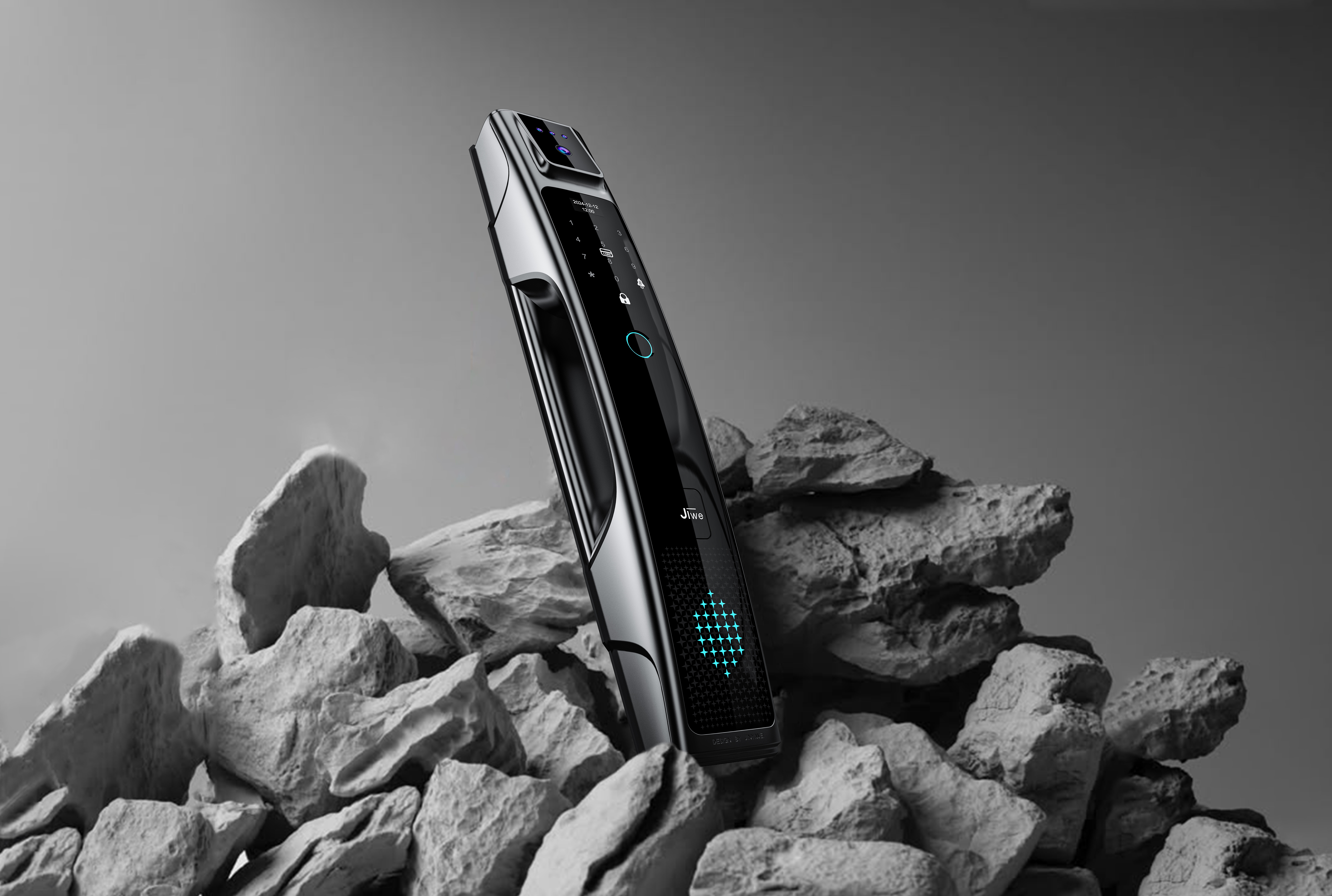 # Smart lock，# Fingerprint lock，# Smart door lock，# Smart Home，#Industrial Design，#Product design，# Products，# Design，