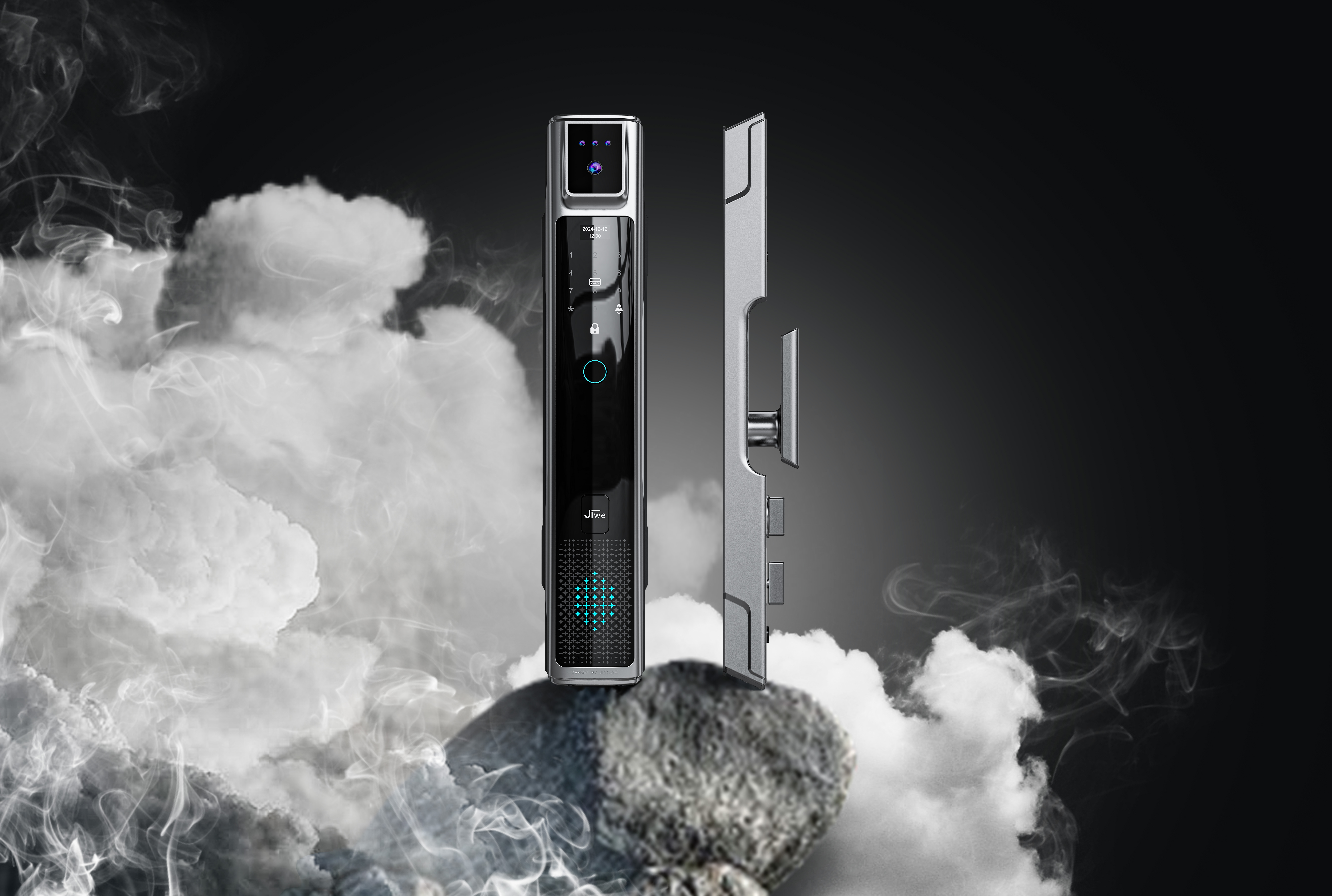 # Smart lock，# Fingerprint lock，# Smart door lock，# Smart Home，#Industrial Design，#Product design，# Products，# Design，