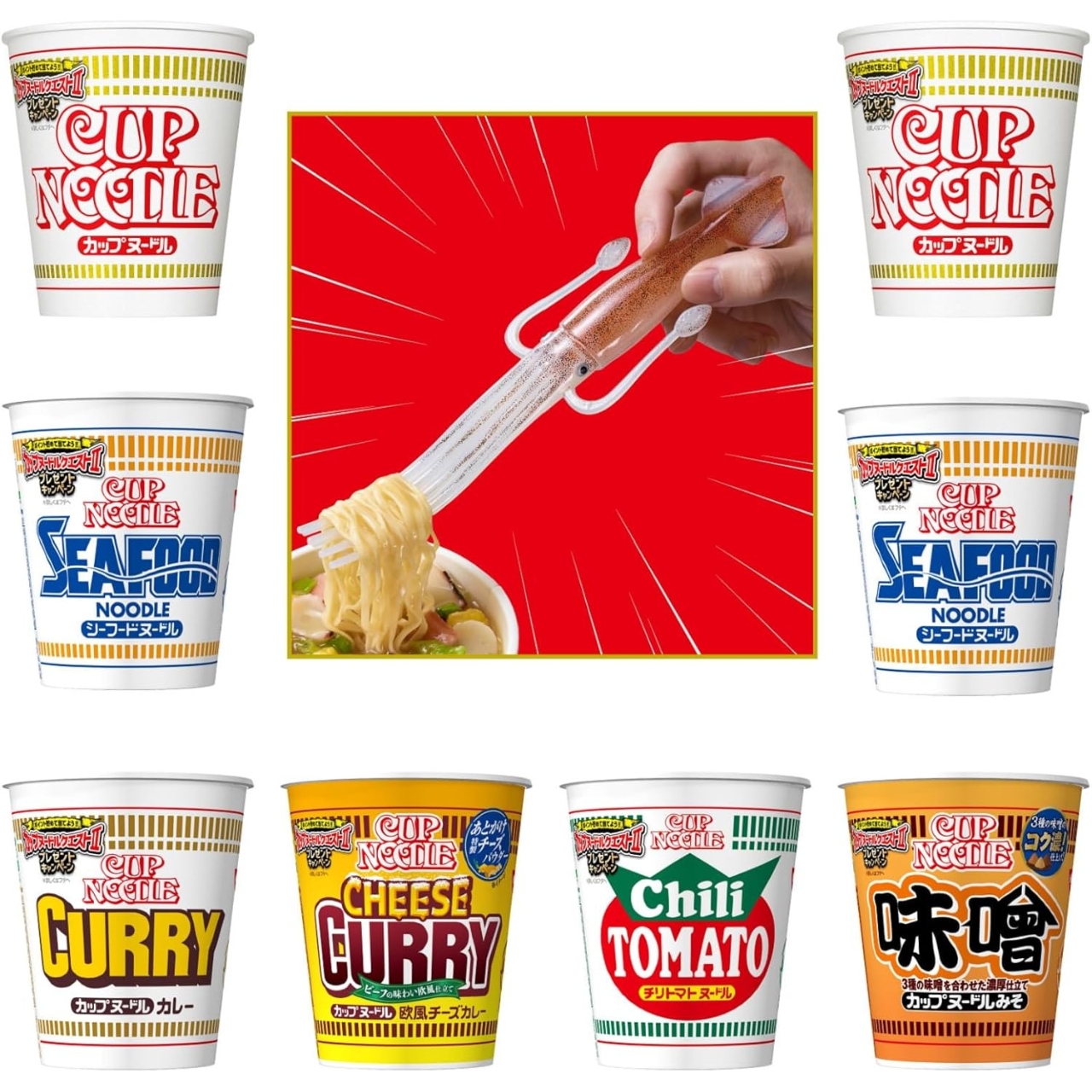 Fork，instant noodle fork，tableware，Nissin，