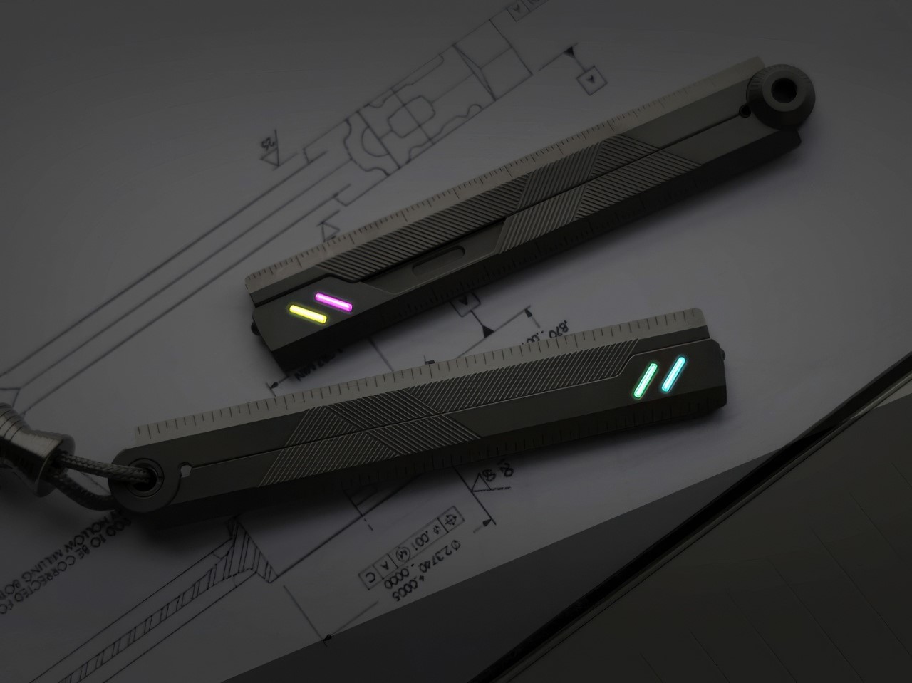 ruler，tool，Stationery，EDC，