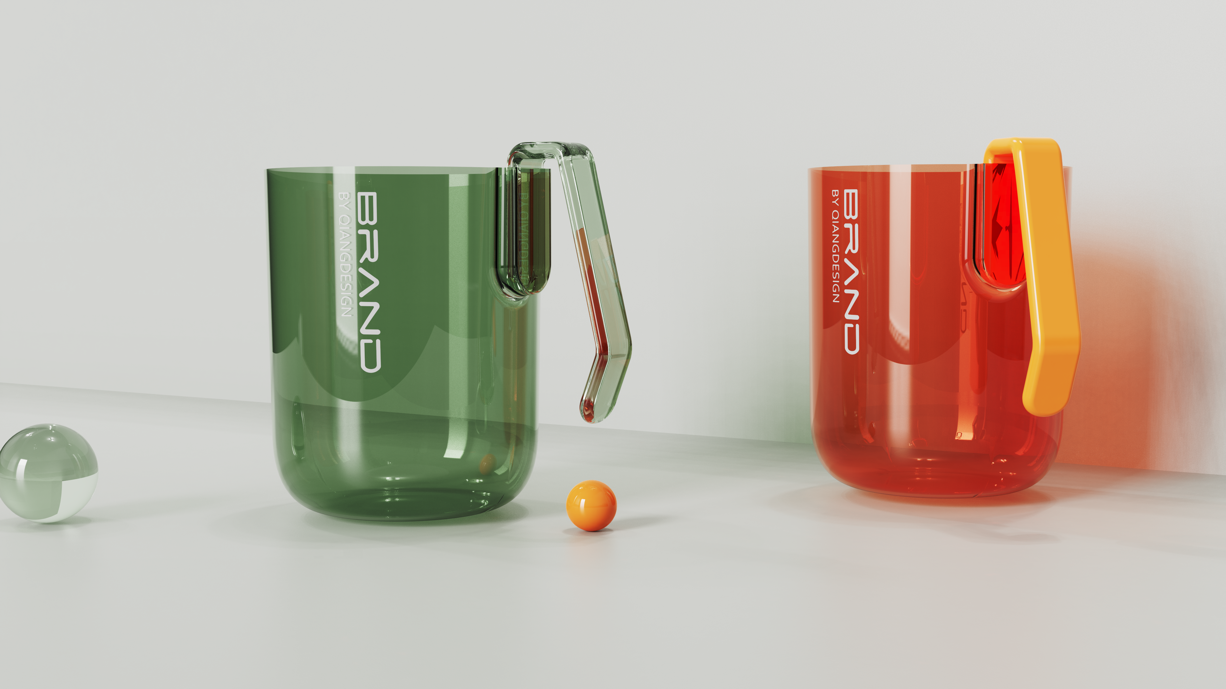 fashion，Simplicity，glass，gold-plated，handle，Cartoon，lovely，Little bear，