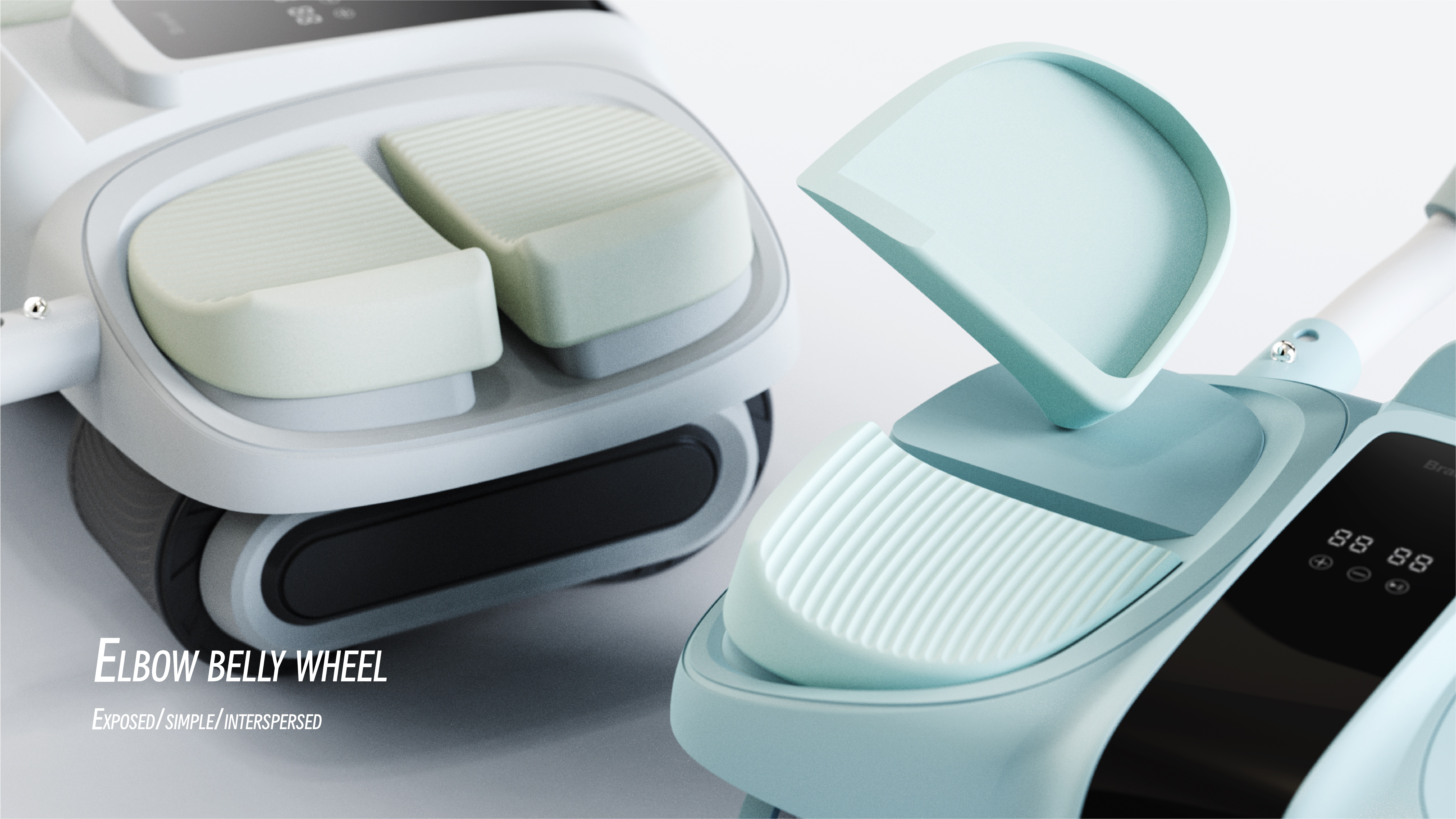 Healthy abdominal wheel，Fitness Equipment，reduce weight，motion，