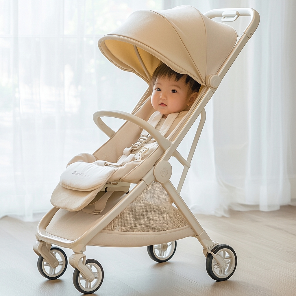 Baby stroller，wheelbarrow，Stroller，pocket car，Mother and baby，