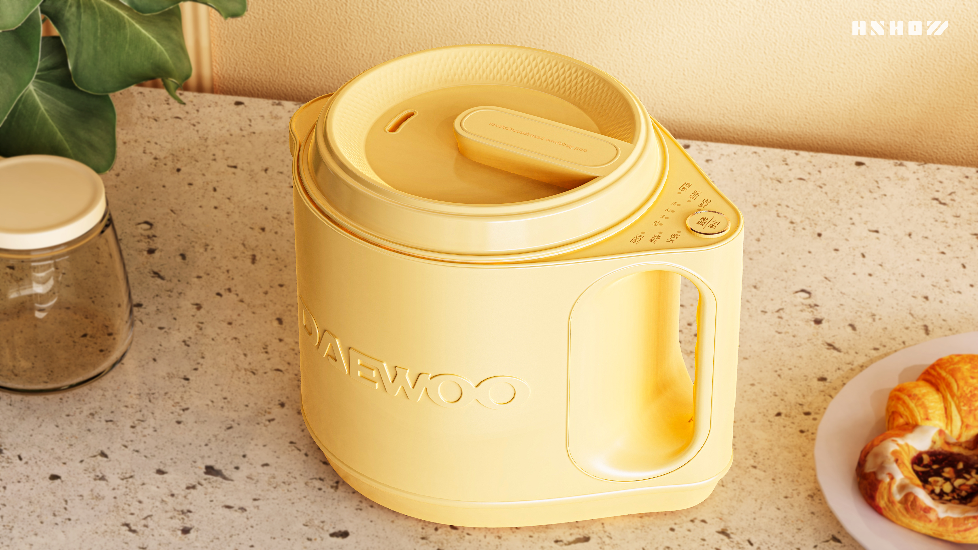 small home appliances，Design，design company，rice cooker，product design，CMF Study Design，life，