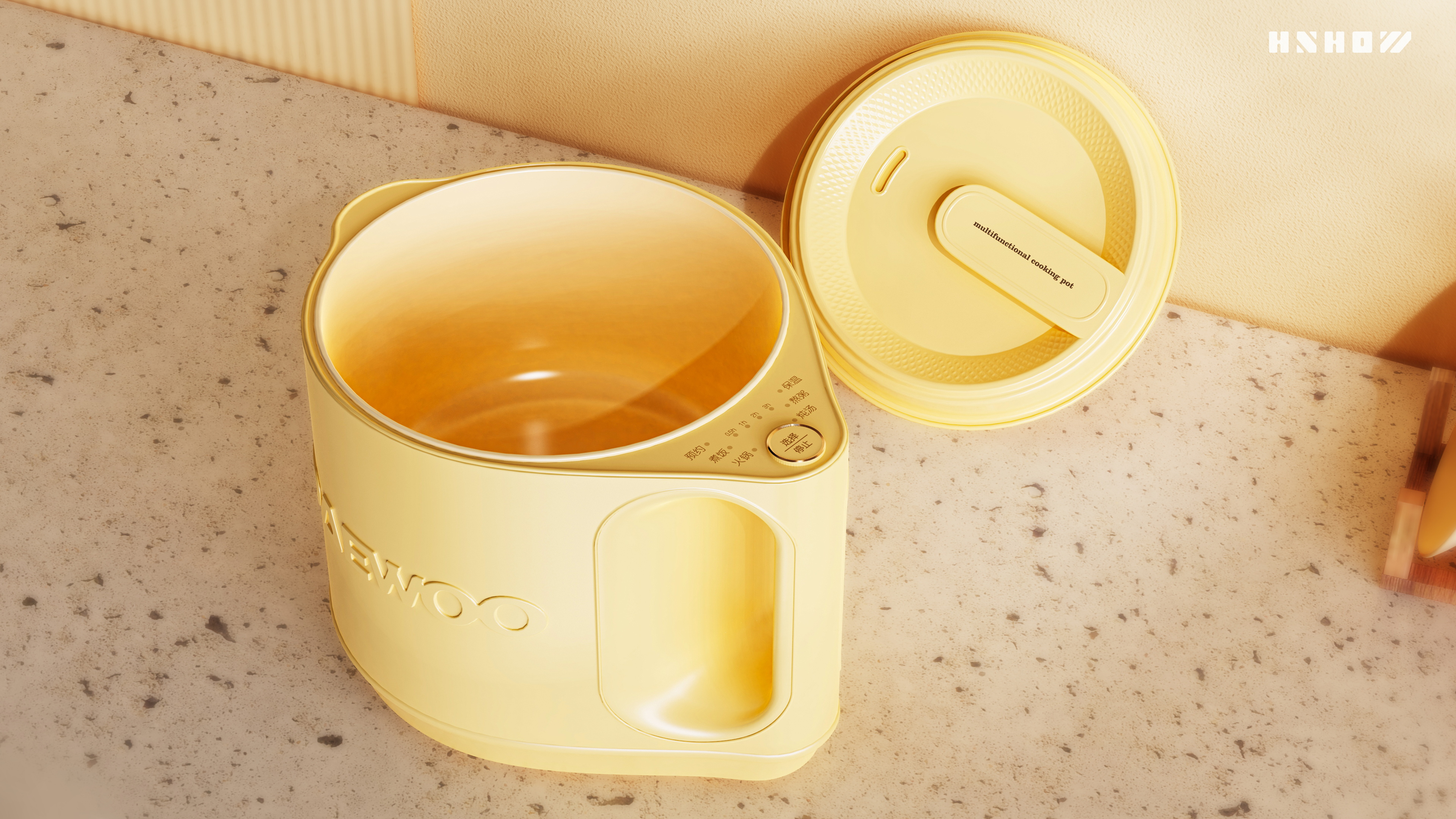 small home appliances，Design，design company，rice cooker，product design，CMF Study Design，life，