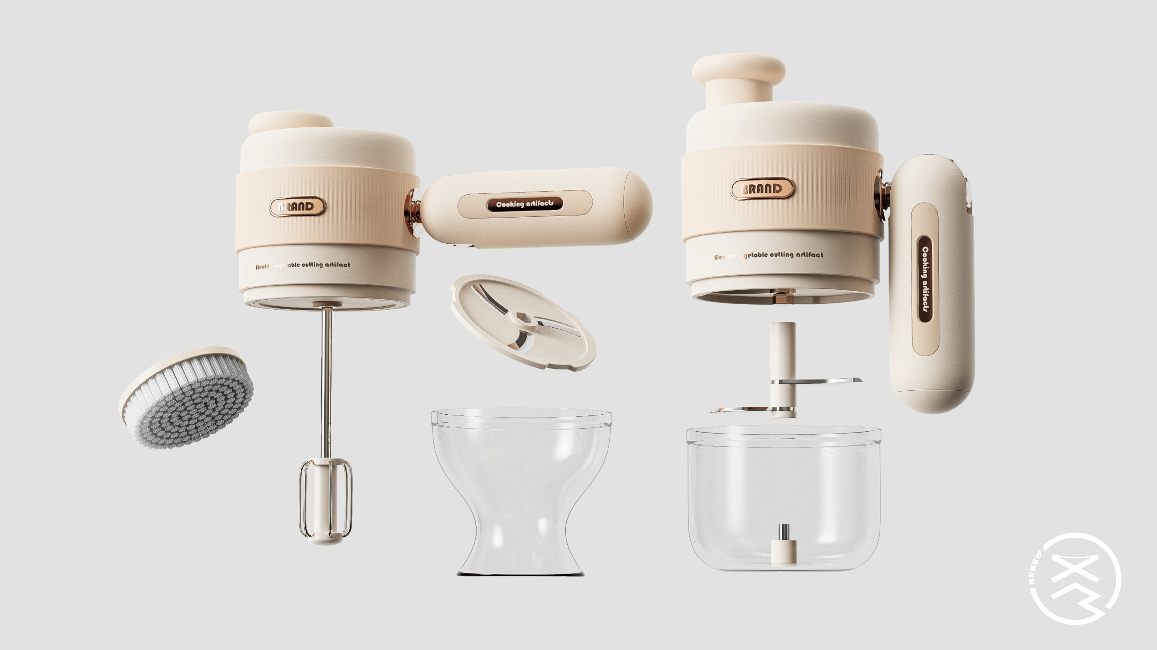 Design，design company，CMF Study Design，industrial design，food processor，seasoning machine，Kitchenware，household，