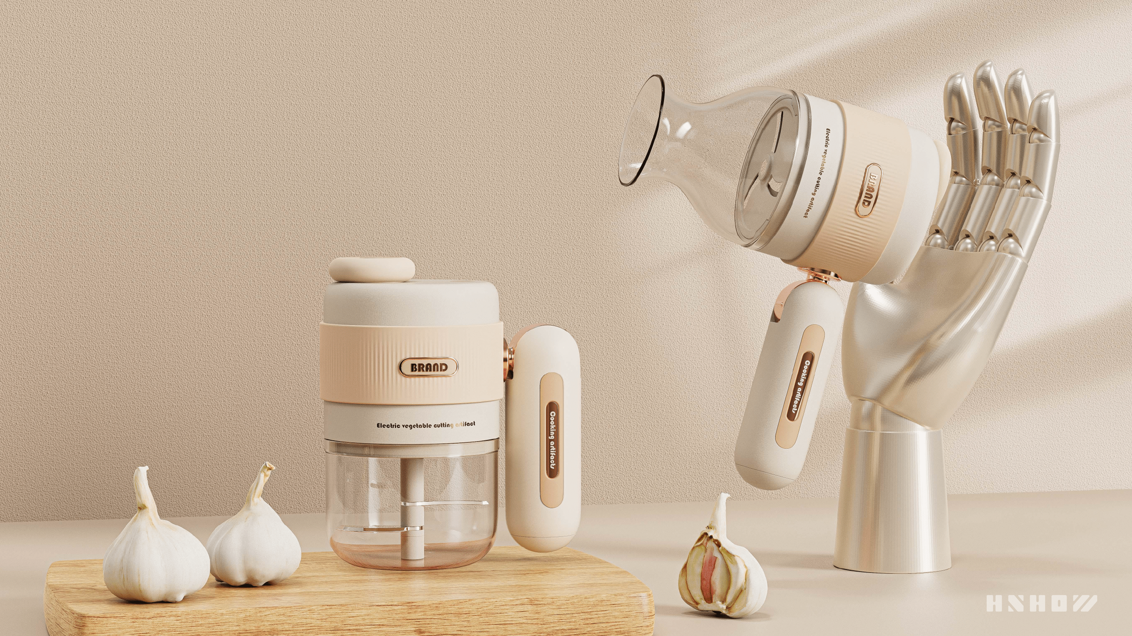 Design，design company，CMF Study Design，industrial design，food processor，seasoning machine，Kitchenware，household，