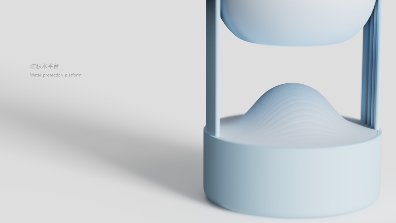 Product Design of Toilet Cleaning Machine，product design，Sanitary products ，Blue Baby，