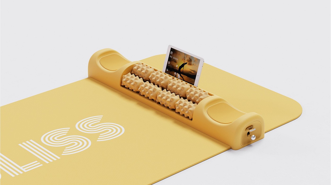 product design，Yoga Mat，Multifunctional yoga mat，
