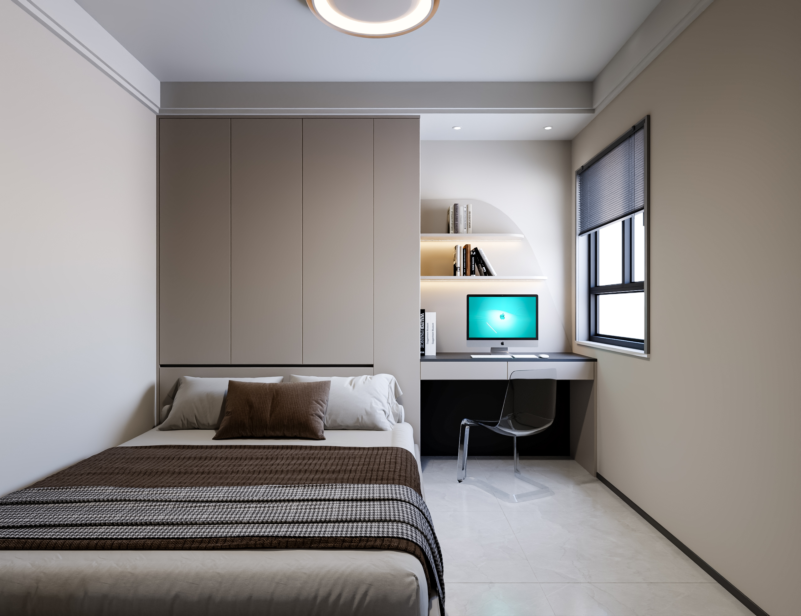 Living room, dining room，