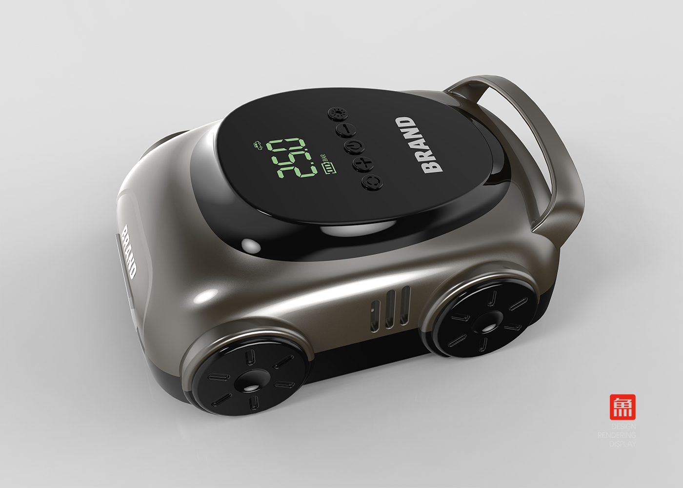 Automobile inflation pump，industrial design，Appearance design，Small household appliance design，Automobile，Portable tools，Product appearance design，Automobile Tools，