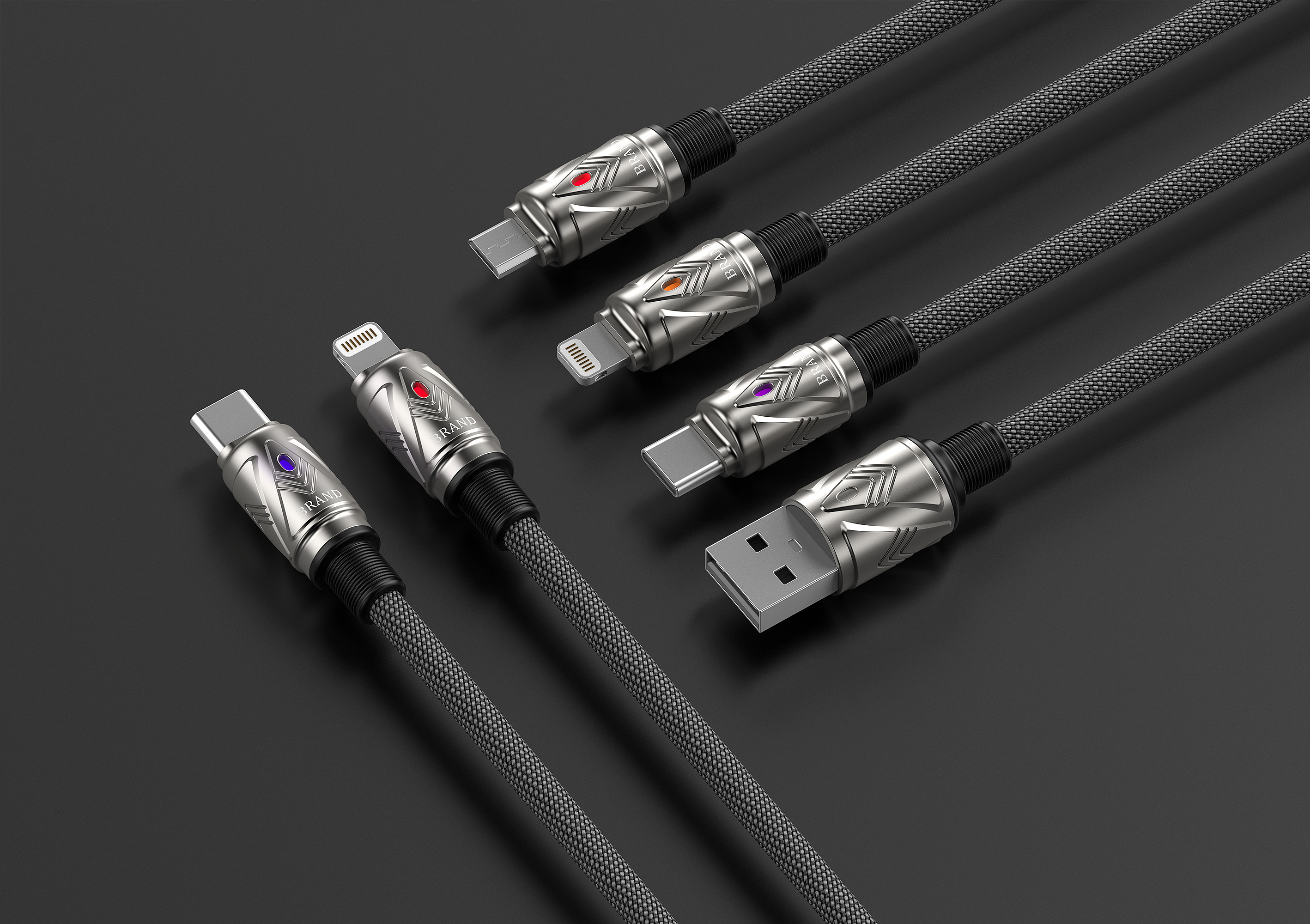 Super fast charge data line，product design，industrial design，3C digital products，