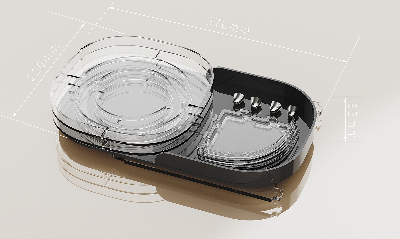 Desktop Storage，separate，Light luxury texture，