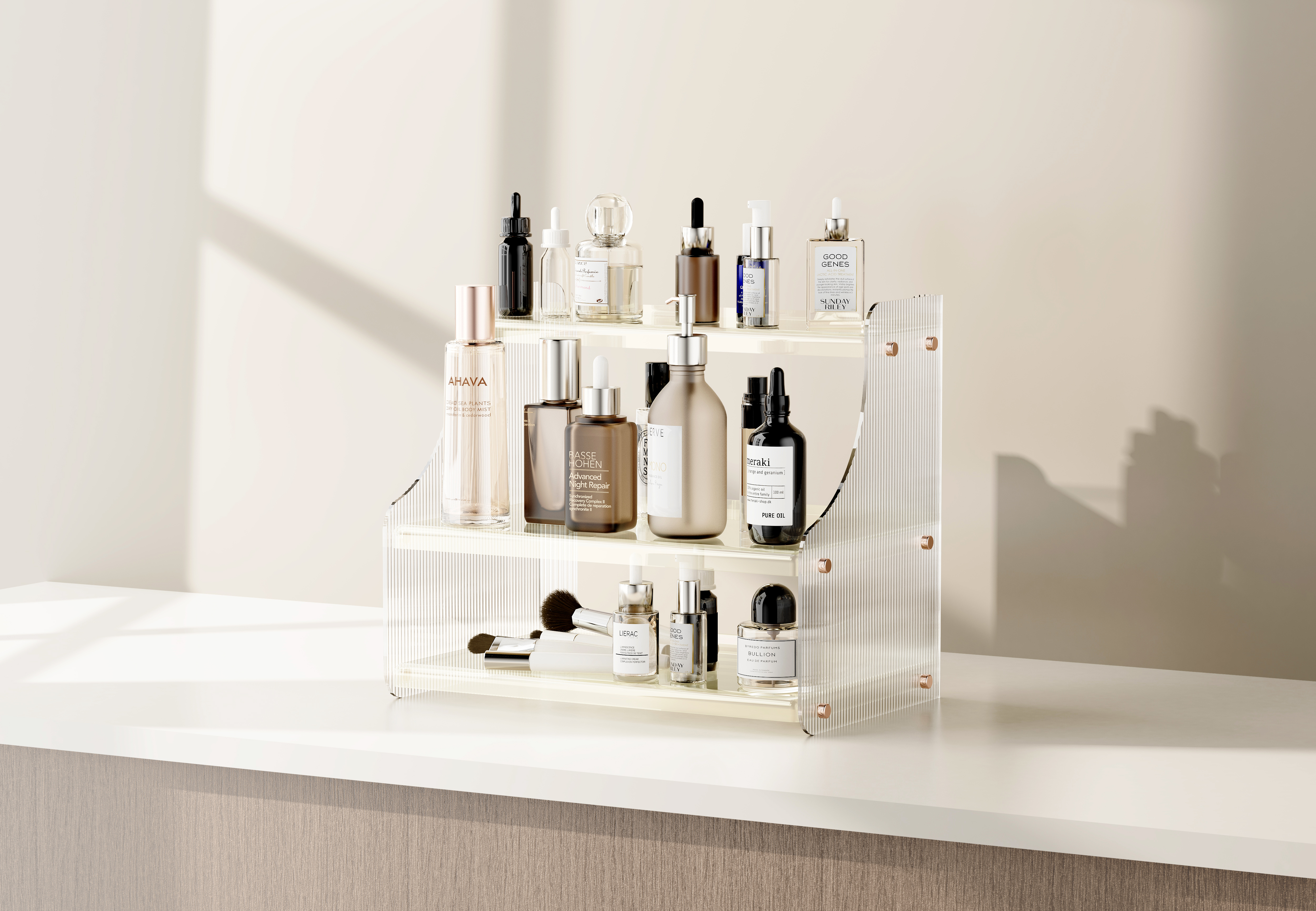 Desktop Storage，separate，Light luxury texture，